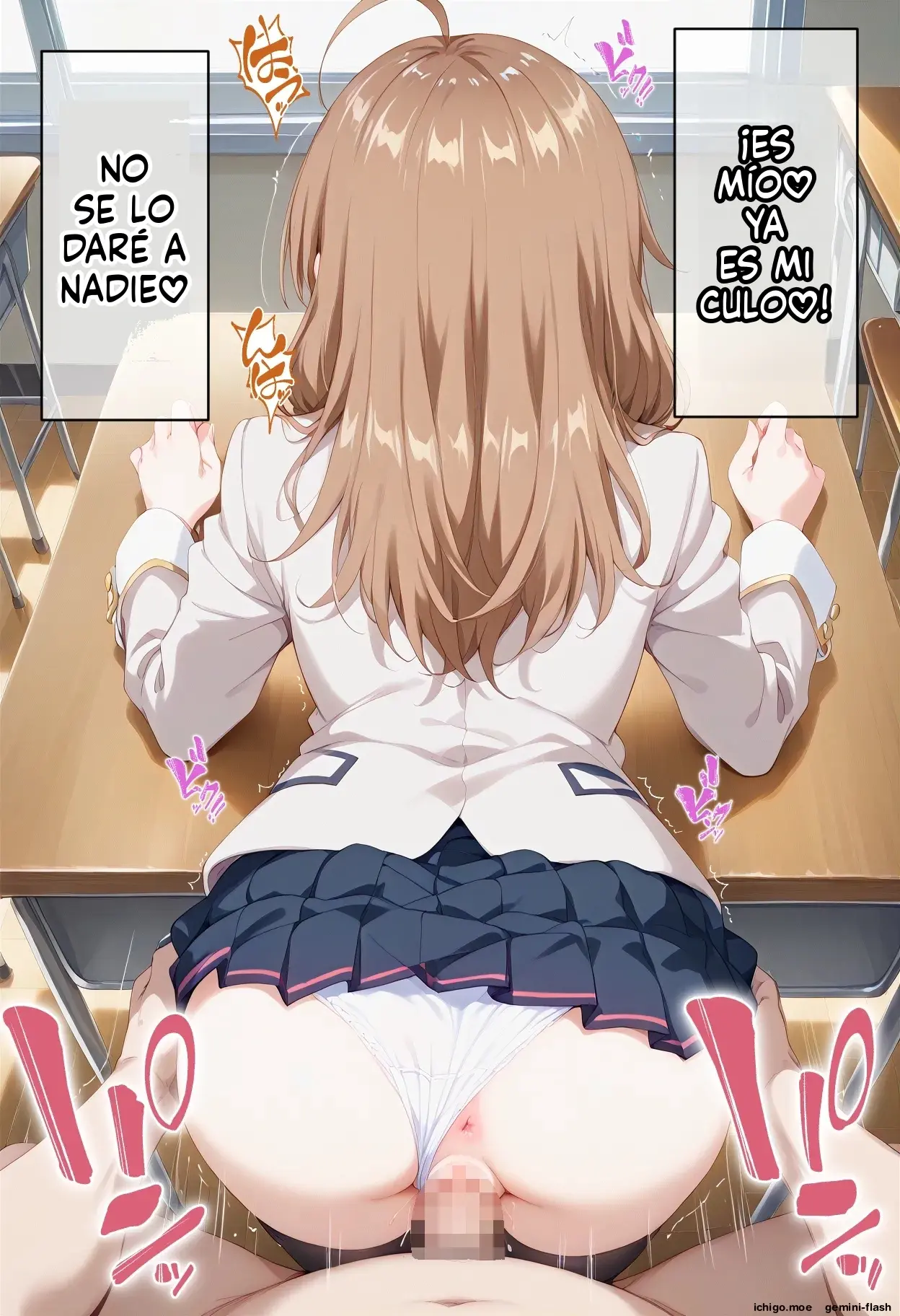 Cuii Choukyou Sareta Seito Kai Zenin Netorare Haramase (Spanish) MTL capítulo 1 página 66