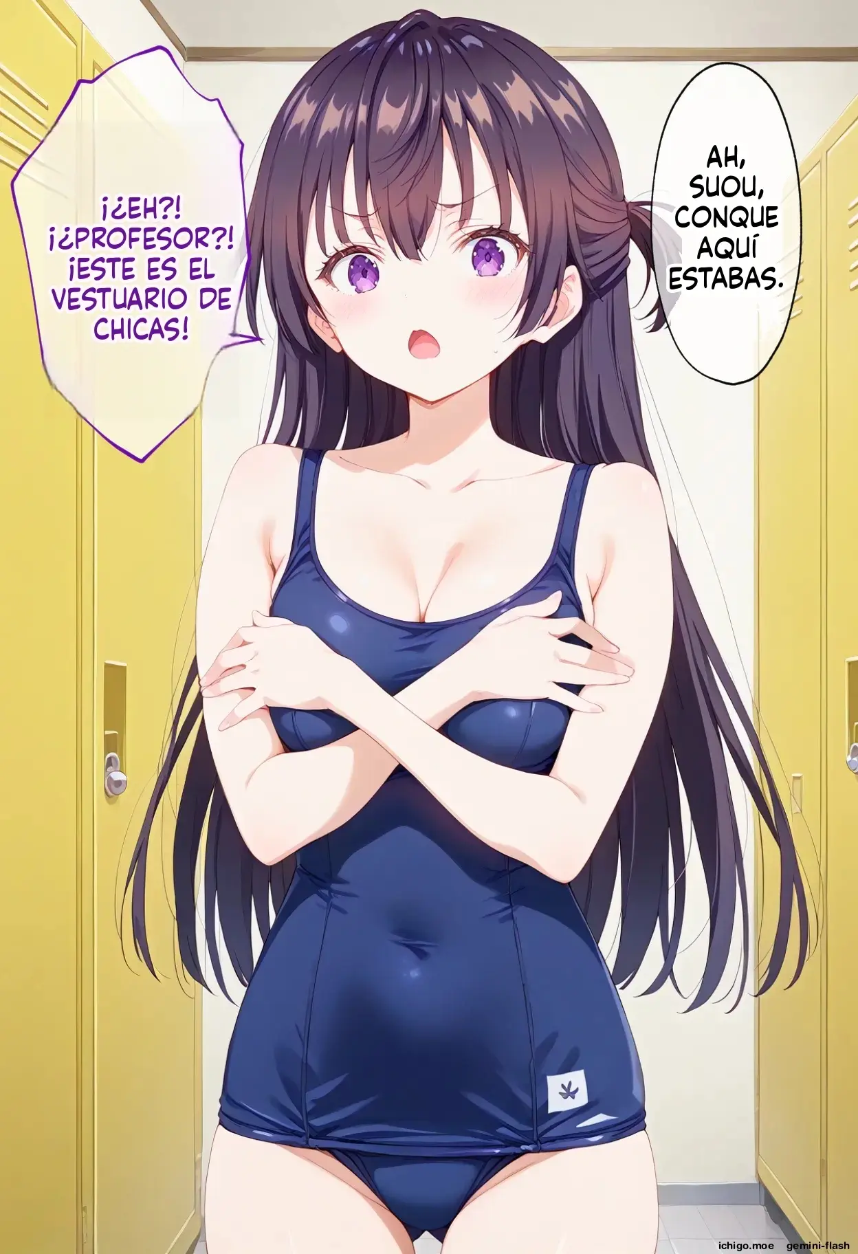 Cuii Choukyou Sareta Seito Kai Zenin Netorare Haramase (Spanish) MTL capítulo 1 página 82