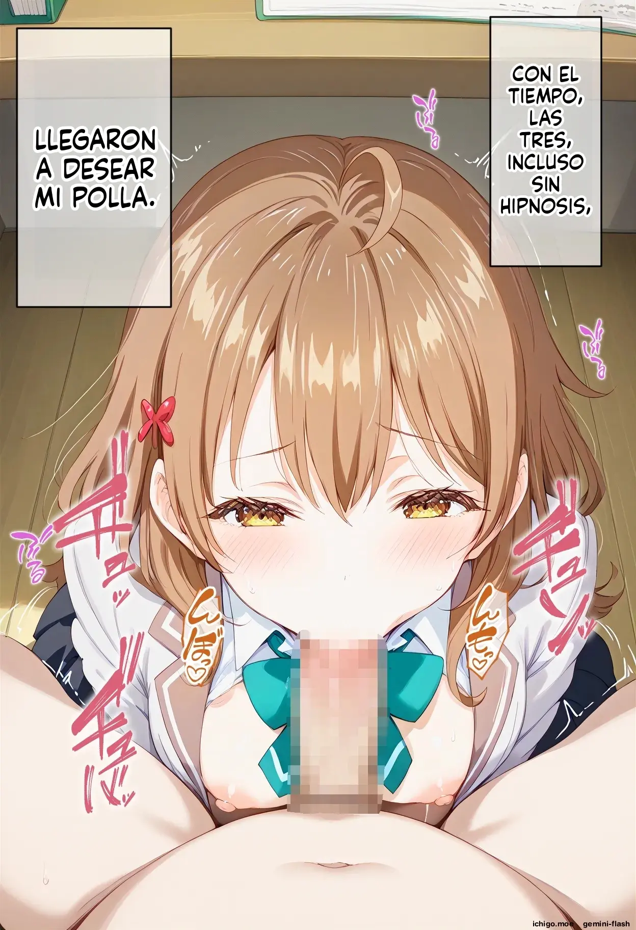 Cuii Choukyou Sareta Seito Kai Zenin Netorare Haramase (Spanish) MTL capítulo 1 página 105