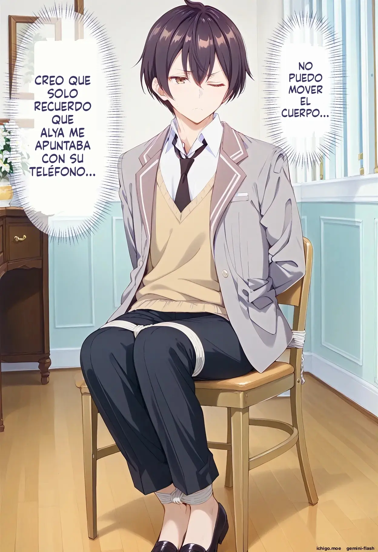 Cuii Choukyou Sareta Seito Kai Zenin Netorare Haramase (Spanish) MTL capítulo 1 página 109
