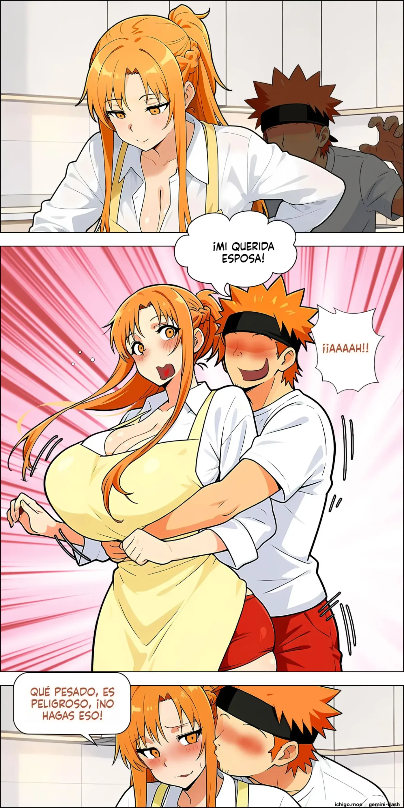 Asuna's Family 74-91 (Spanish) MTL capítulo 1 página 9