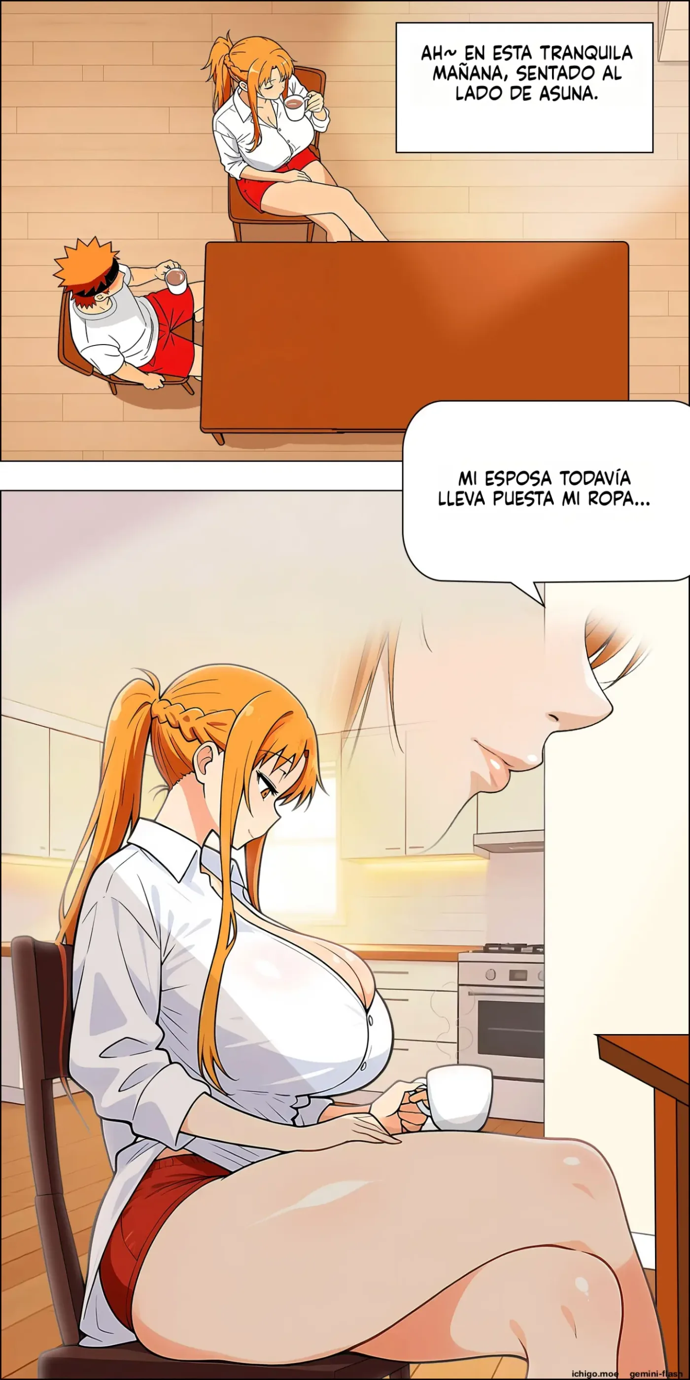 Asuna's Family 74-91 (Spanish) MTL capítulo 1 página 17