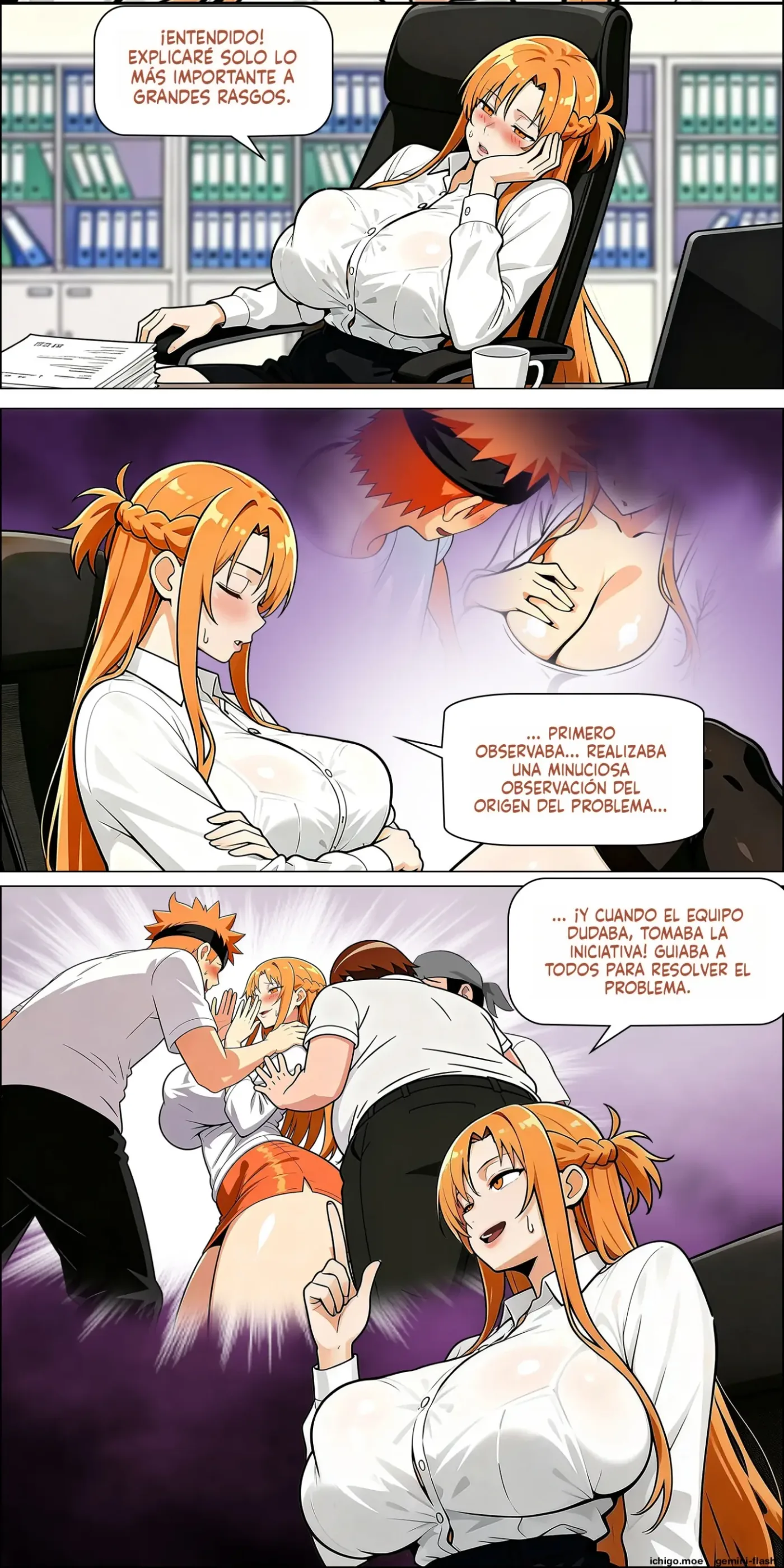Asuna's Family 74-91 (Spanish) MTL capítulo 1 página 33