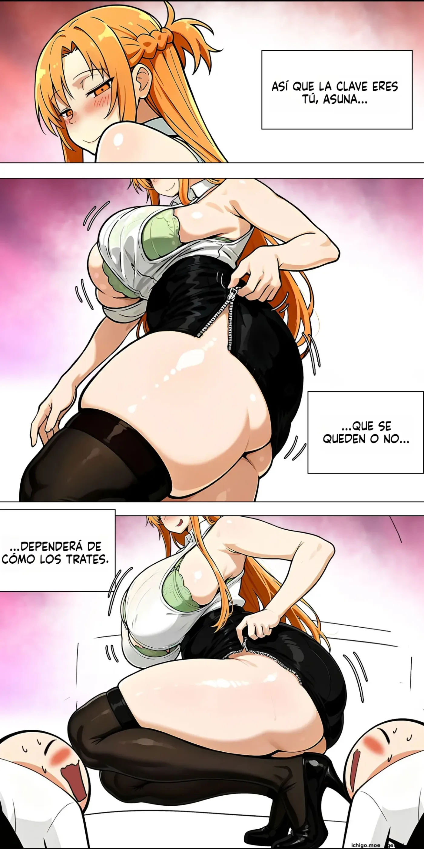 Asuna's Family 74-91 (Spanish) MTL capítulo 1 página 104