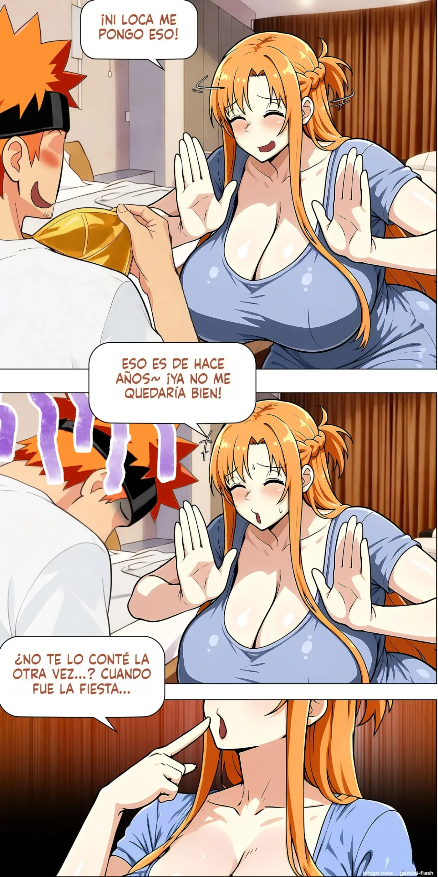 Asuna's Family 74-91 (Spanish) MTL capítulo 1 página 142
