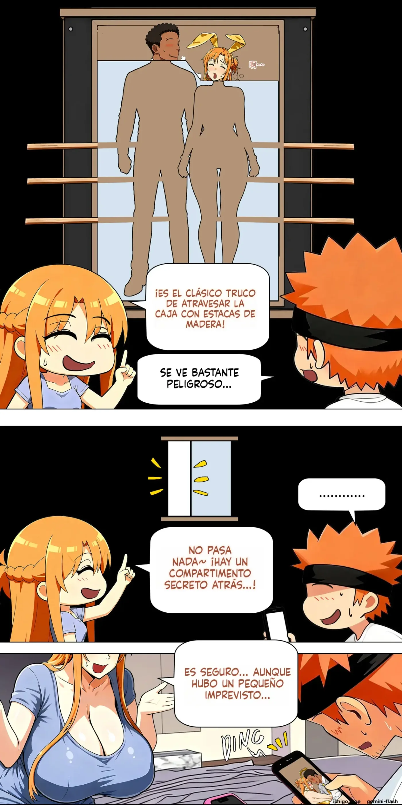 Asuna's Family 74-91 (Spanish) MTL capítulo 1 página 154