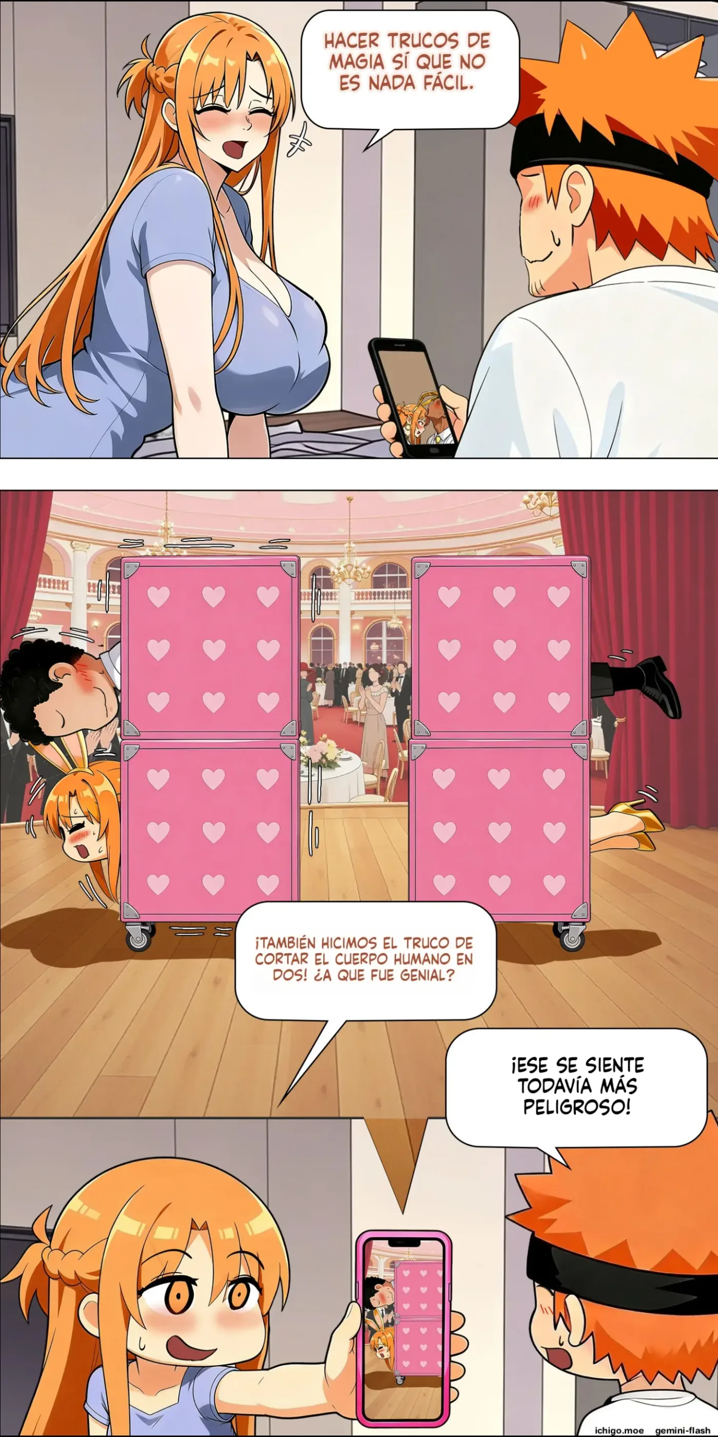 Asuna's Family 74-91 (Spanish) MTL capítulo 1 página 159