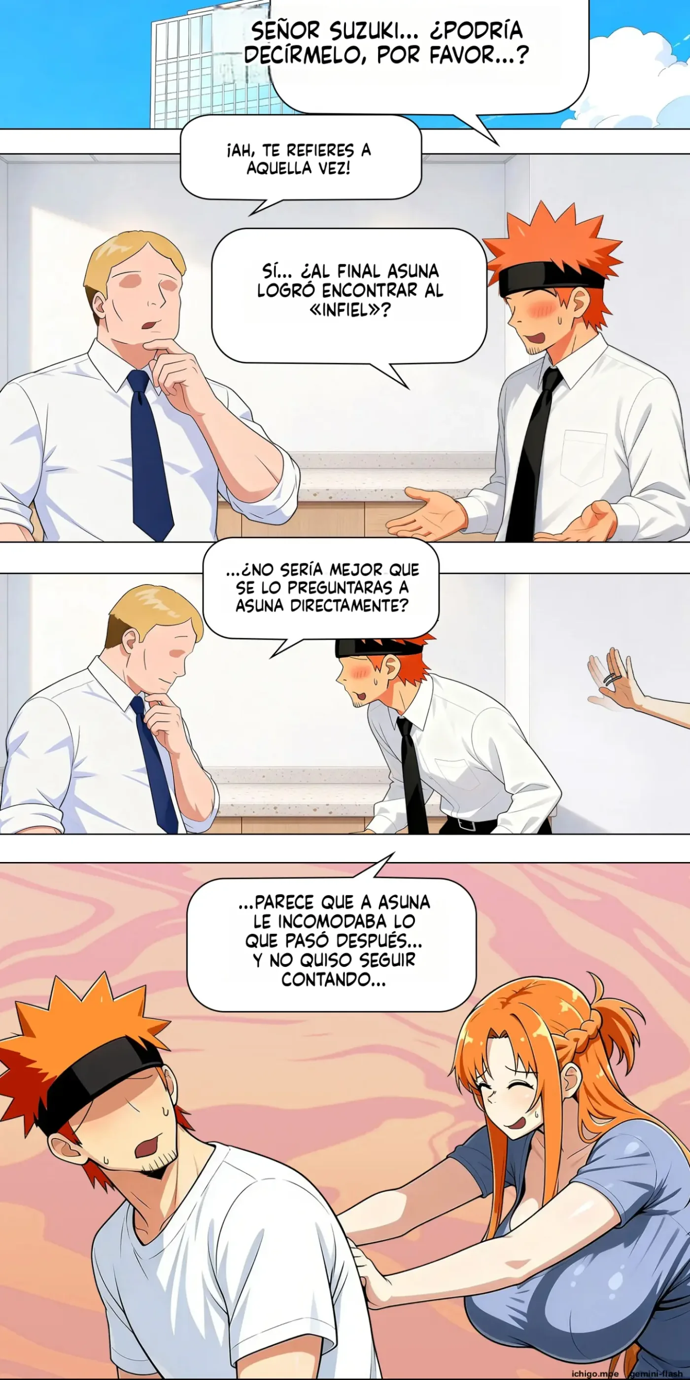 Asuna's Family 74-91 (Spanish) MTL capítulo 1 página 172