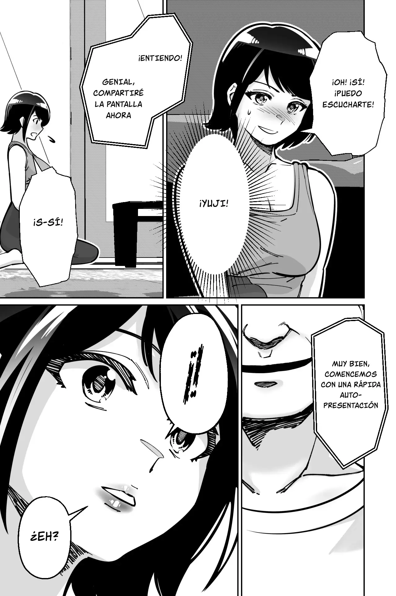 Saimin Pilates -Wakazuma, Online Lesson Koushi no Saiminjutsu ni Hamaru- capítulo 1 página 24
