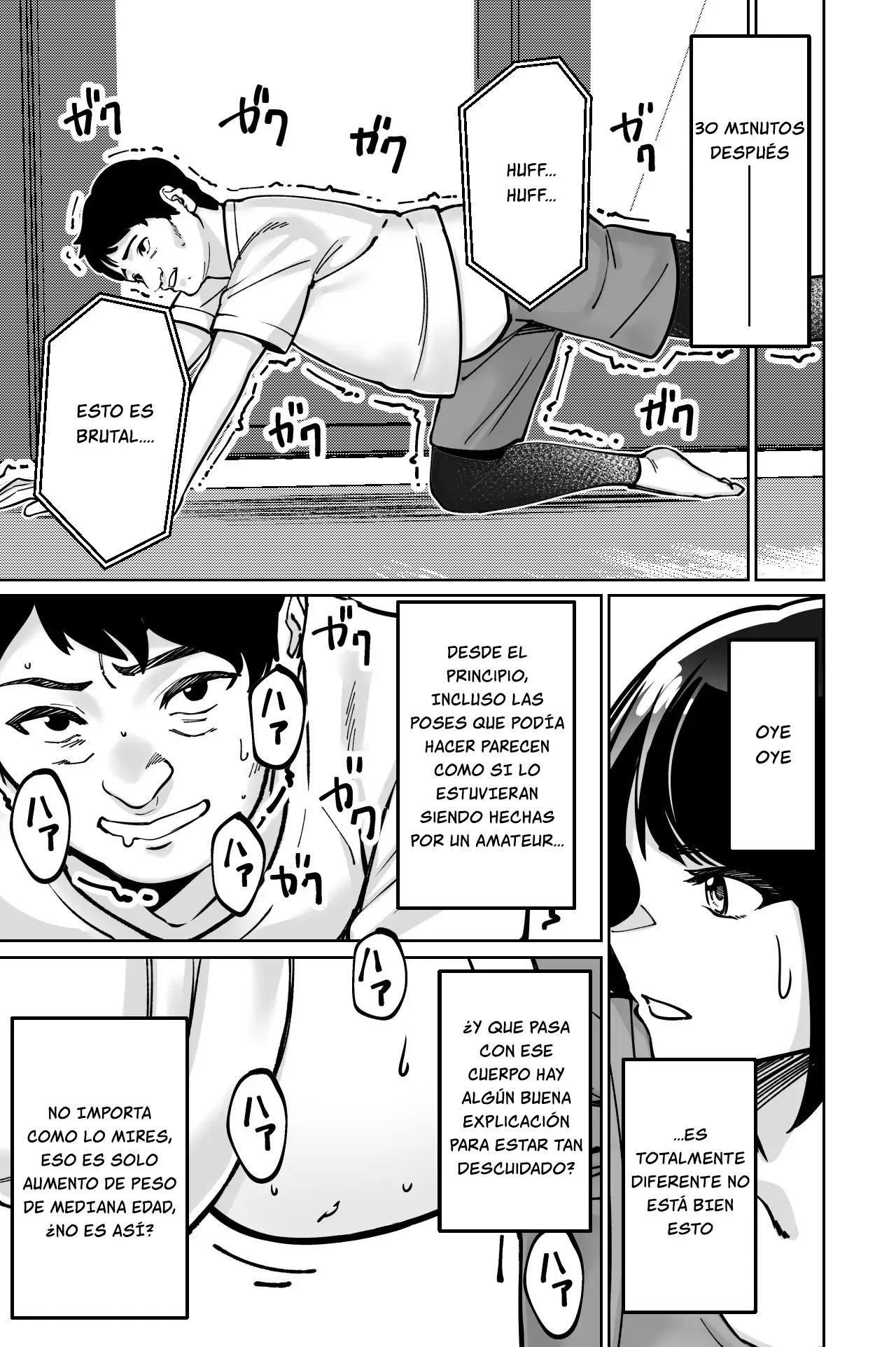 Saimin Pilates -Wakazuma, Online Lesson Koushi no Saiminjutsu ni Hamaru- capítulo 1 página 26