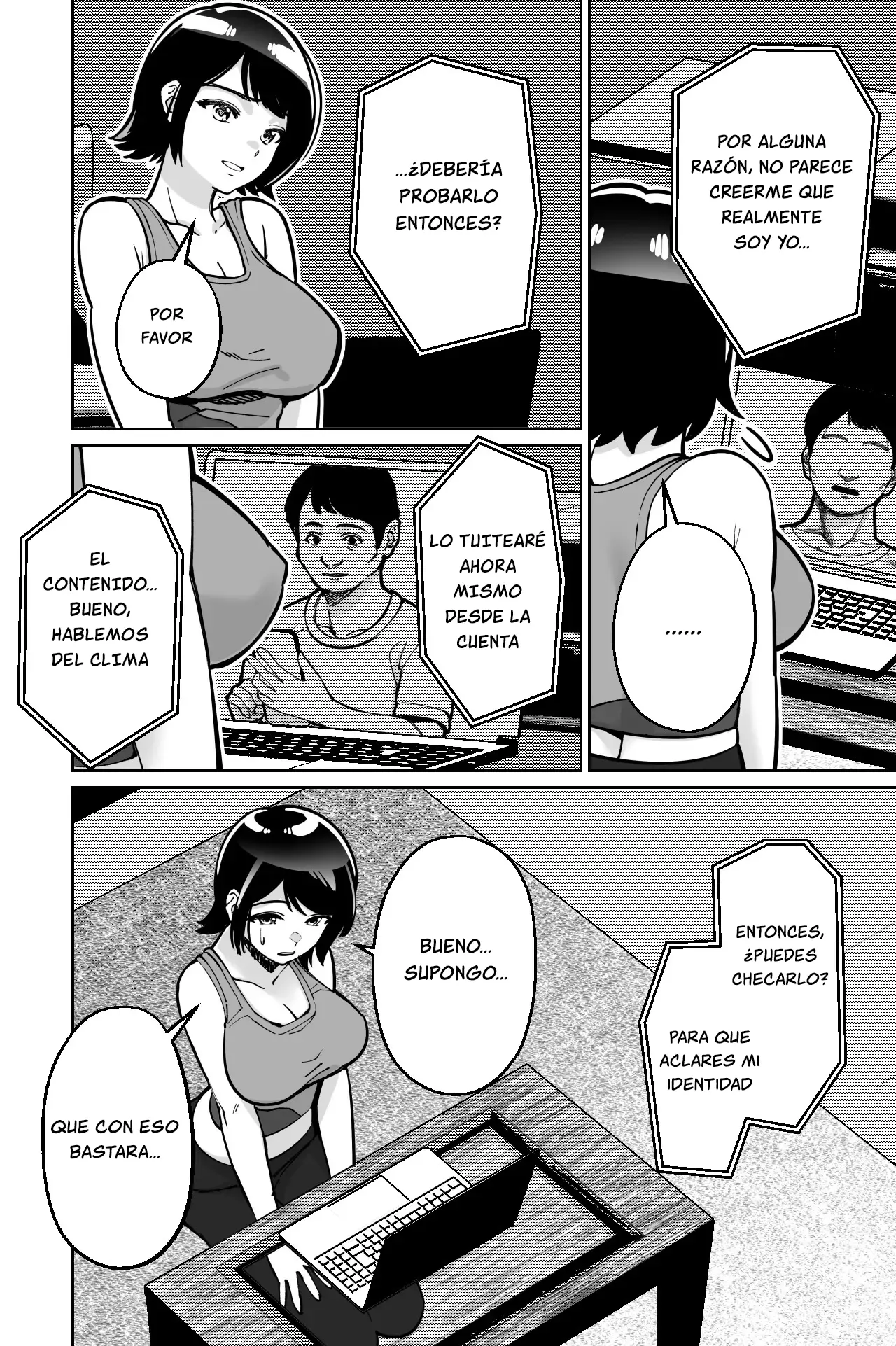 Saimin Pilates -Wakazuma, Online Lesson Koushi no Saiminjutsu ni Hamaru- capítulo 1 página 29