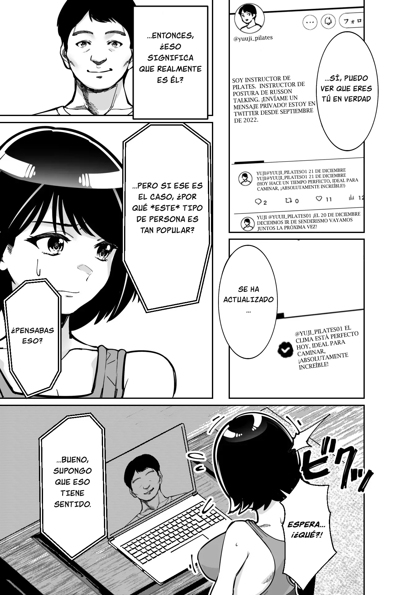 Saimin Pilates -Wakazuma, Online Lesson Koushi no Saiminjutsu ni Hamaru- capítulo 1 página 30
