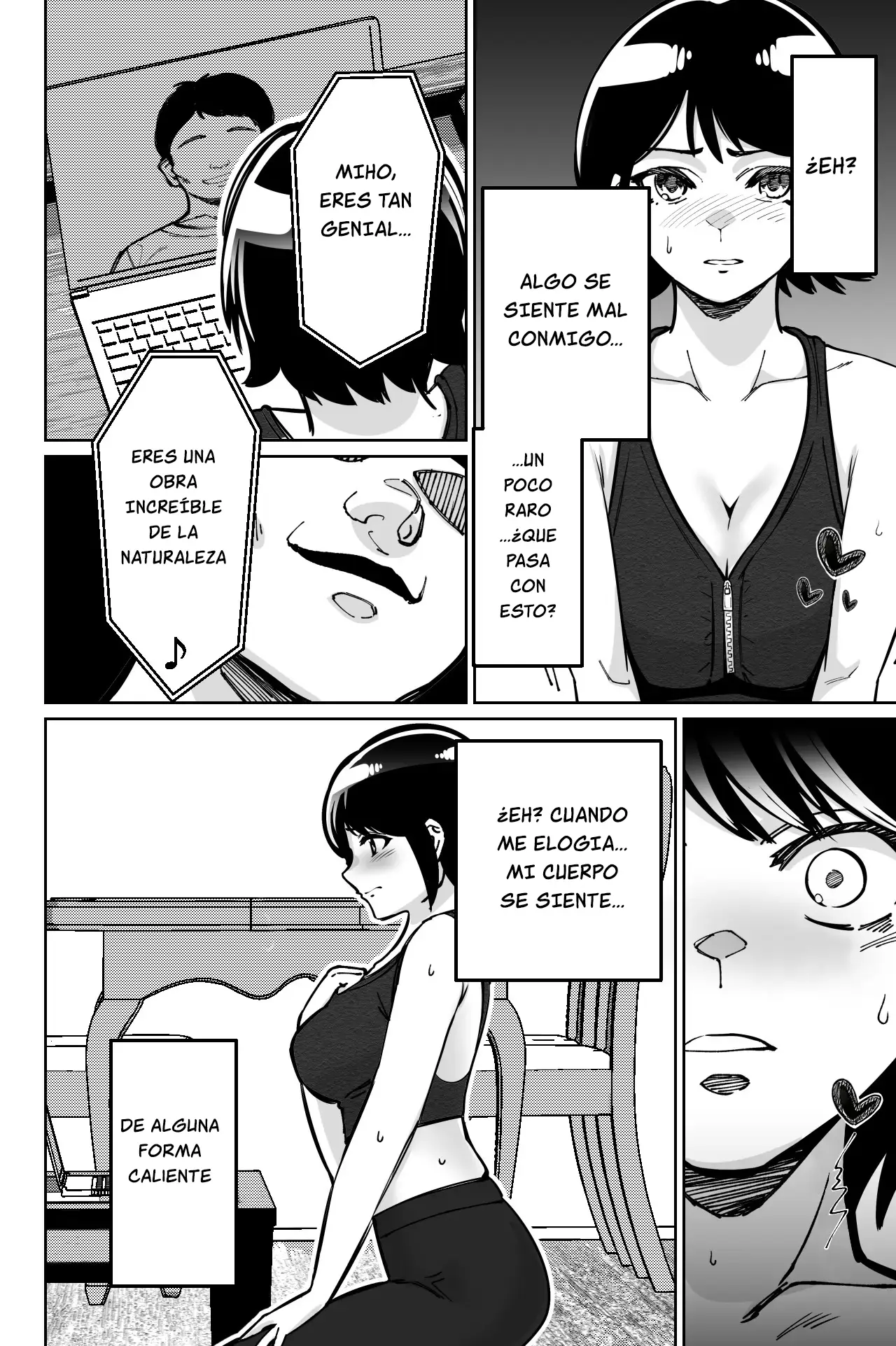 Saimin Pilates -Wakazuma, Online Lesson Koushi no Saiminjutsu ni Hamaru- capítulo 1 página 35