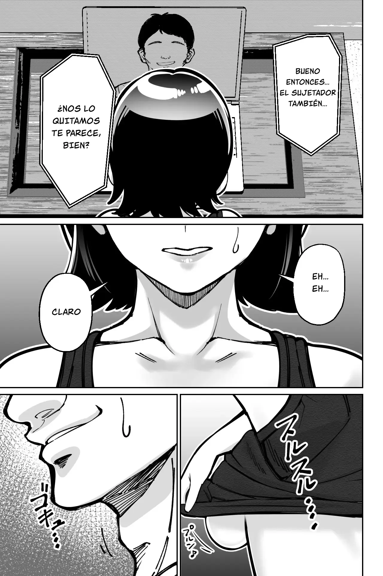 Saimin Pilates -Wakazuma, Online Lesson Koushi no Saiminjutsu ni Hamaru- capítulo 1 página 36