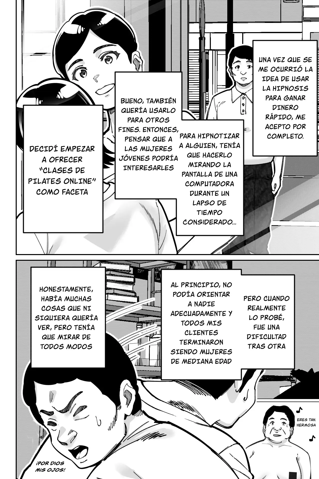 Saimin Pilates -Wakazuma, Online Lesson Koushi no Saiminjutsu ni Hamaru- capítulo 1 página 43