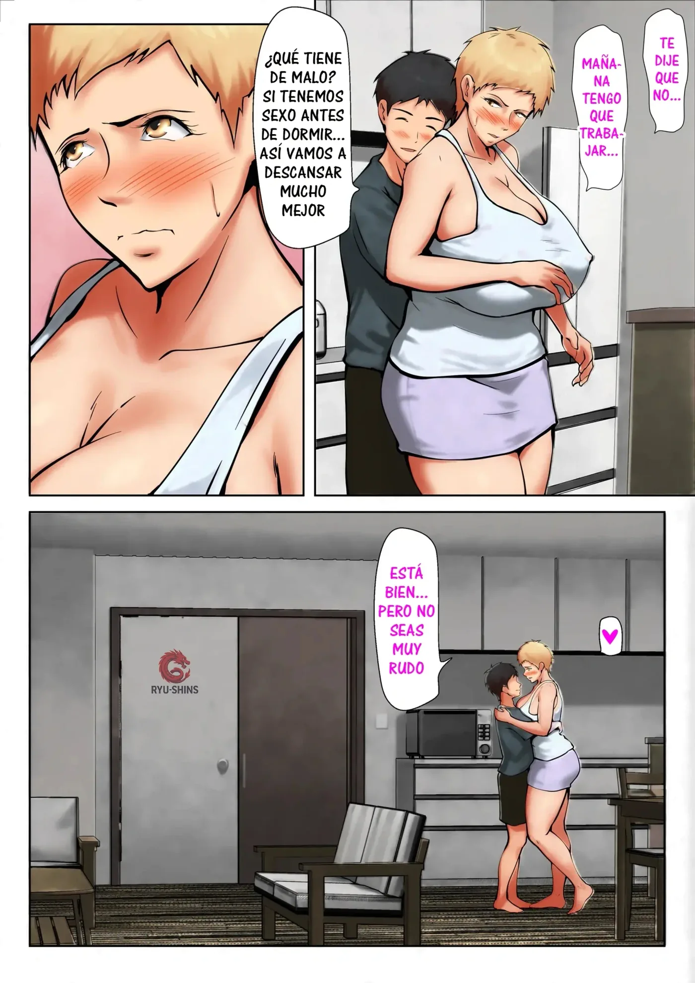 Giri no Oyako ga Doukyou Shitereba Kitto kou 5|El Destino Inevitable de la Convivencia Entre una Madre y su Hijastro 5 capítulo 1 página 28