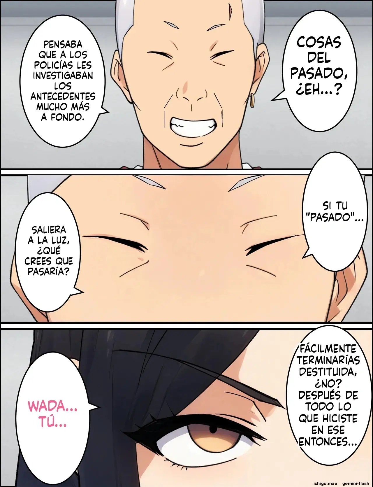 Hitozuma Fukei ~ Tsuyoki na Moto-Yan Onna ga Chinpira ni Netorareru Hanashi (Spanish) MTL capítulo 1 página 12