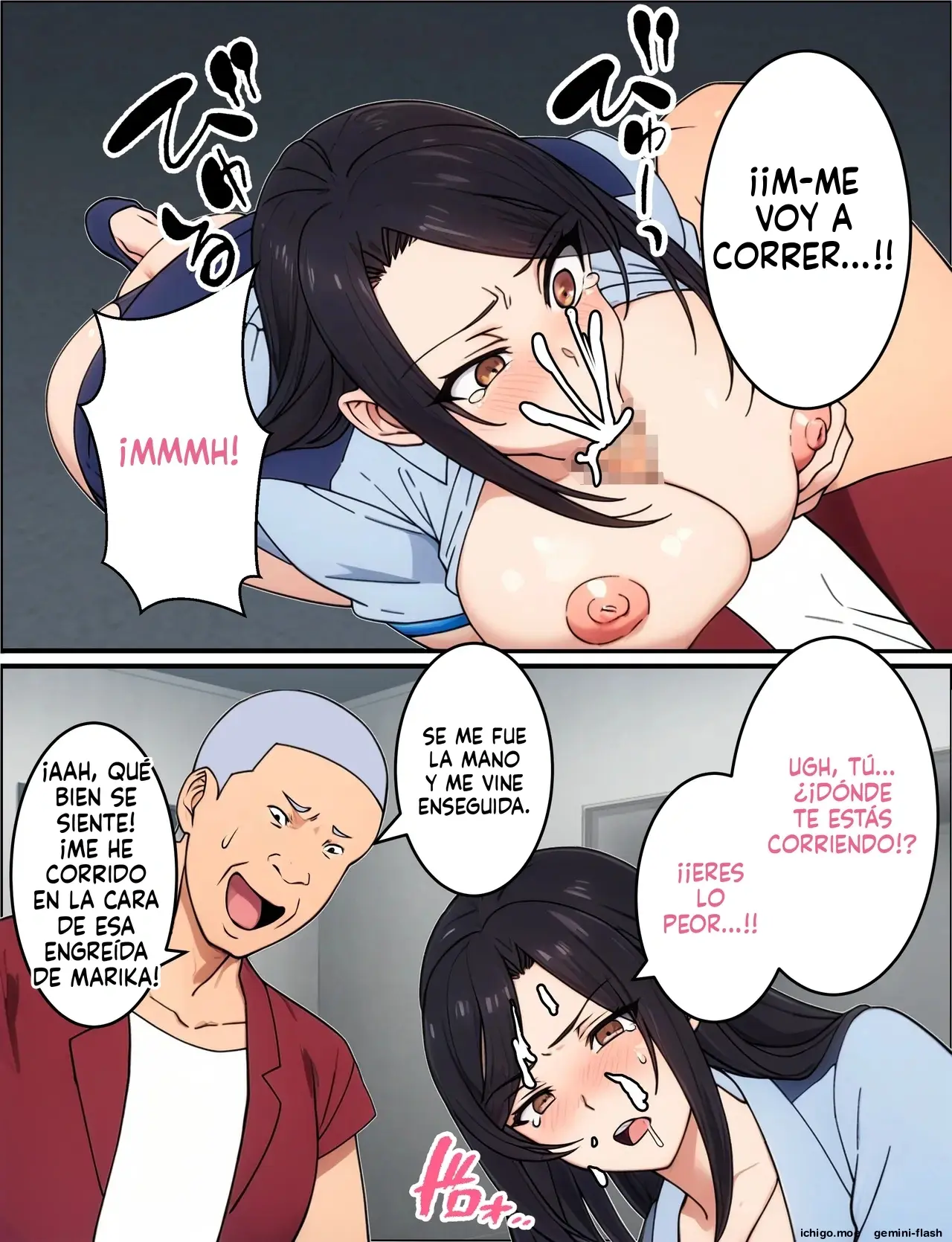 Hitozuma Fukei ~ Tsuyoki na Moto-Yan Onna ga Chinpira ni Netorareru Hanashi (Spanish) MTL capítulo 1 página 20