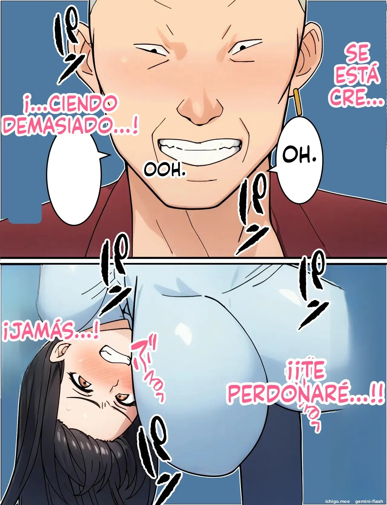 Hitozuma Fukei ~ Tsuyoki na Moto-Yan Onna ga Chinpira ni Netorareru Hanashi (Spanish) MTL capítulo 1 página 32