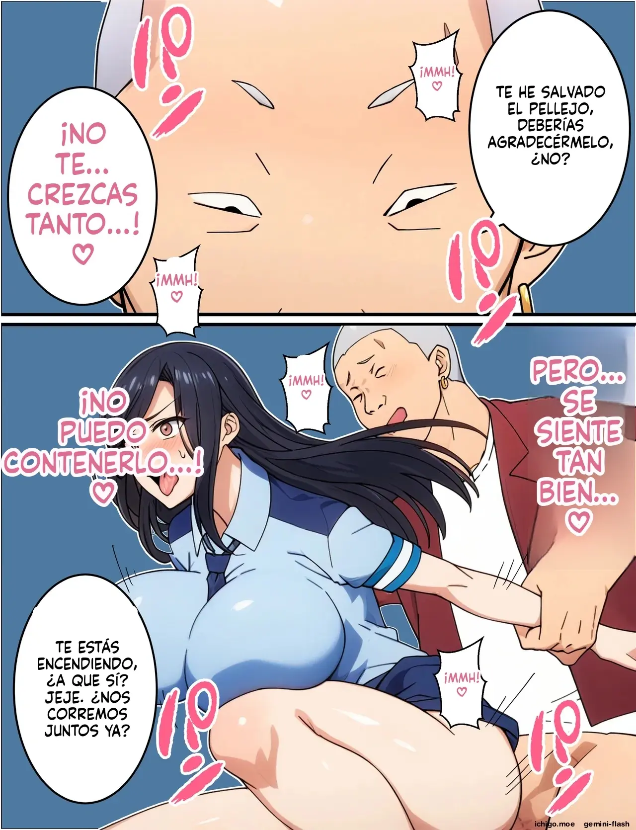 Hitozuma Fukei ~ Tsuyoki na Moto-Yan Onna ga Chinpira ni Netorareru Hanashi (Spanish) MTL capítulo 1 página 36