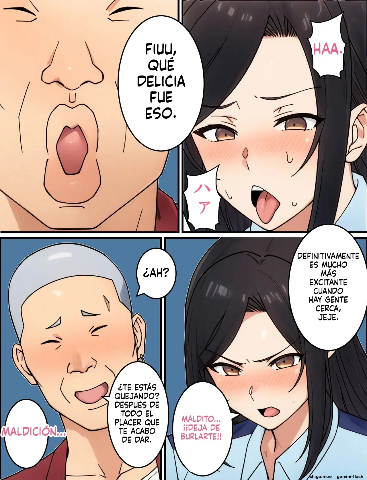 Hitozuma Fukei ~ Tsuyoki na Moto-Yan Onna ga Chinpira ni Netorareru Hanashi (Spanish) MTL capítulo 1 página 39