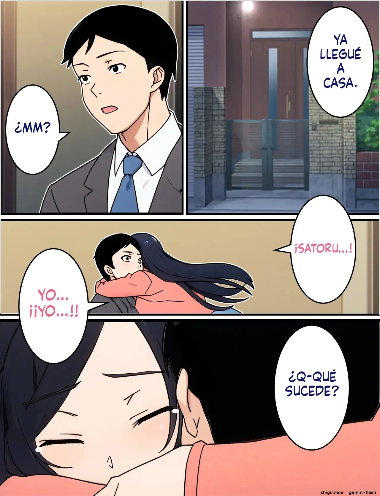 Hitozuma Fukei ~ Tsuyoki na Moto-Yan Onna ga Chinpira ni Netorareru Hanashi (Spanish) MTL capítulo 1 página 41