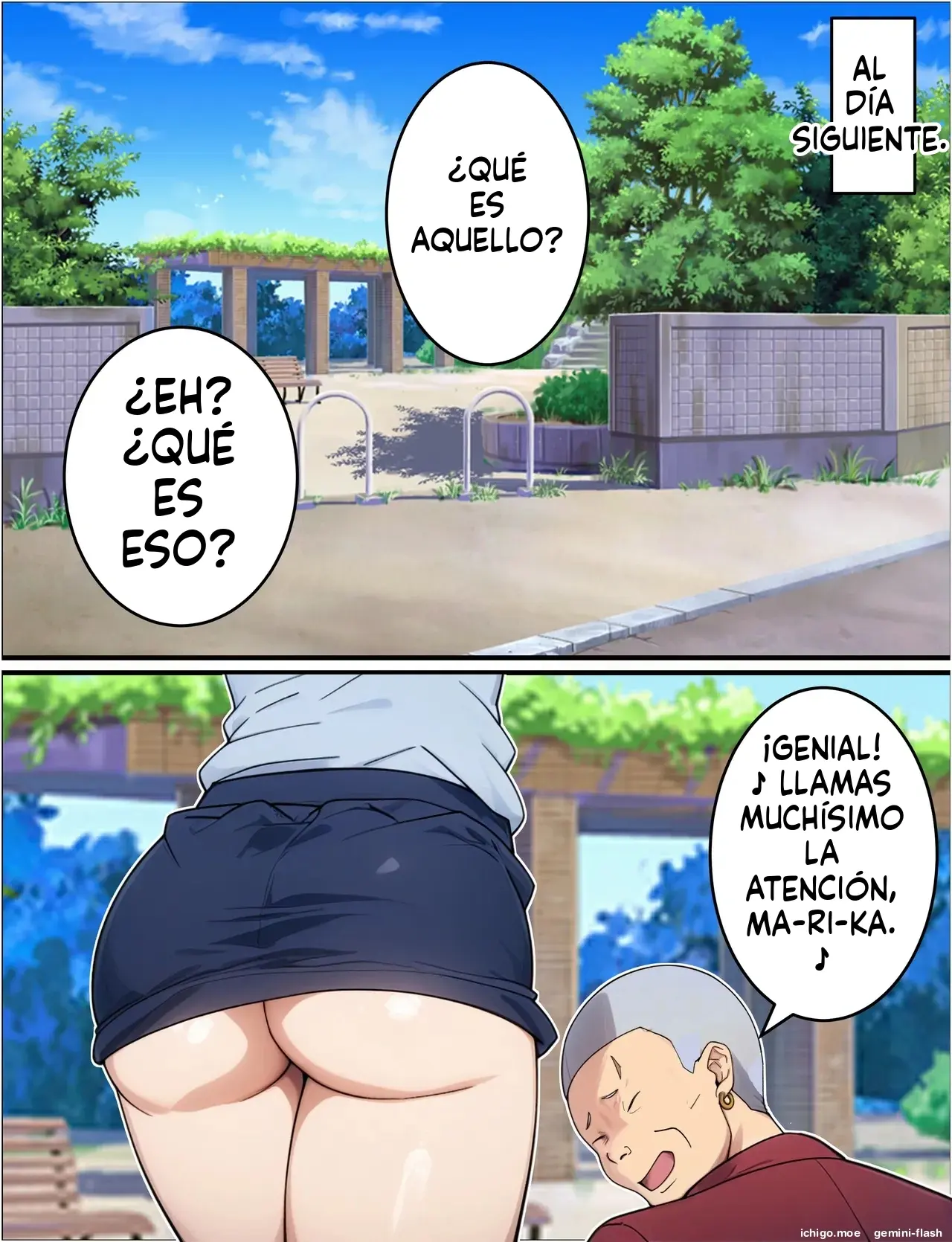 Hitozuma Fukei ~ Tsuyoki na Moto-Yan Onna ga Chinpira ni Netorareru Hanashi (Spanish) MTL capítulo 1 página 47