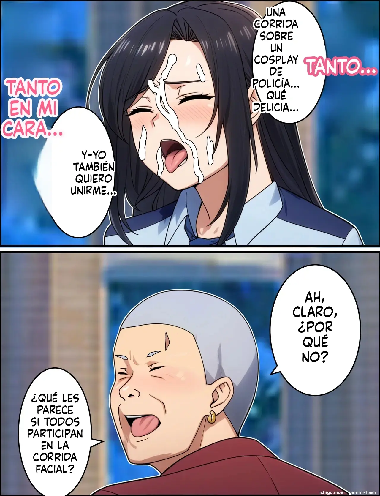 Hitozuma Fukei ~ Tsuyoki na Moto-Yan Onna ga Chinpira ni Netorareru Hanashi (Spanish) MTL capítulo 1 página 61