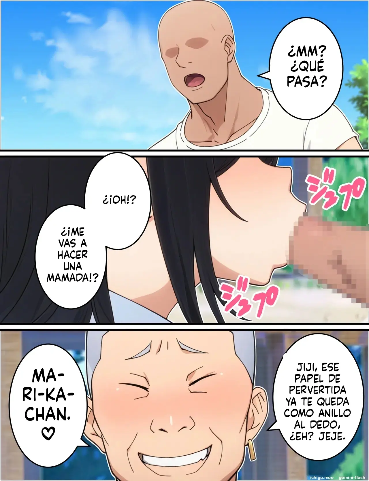 Hitozuma Fukei ~ Tsuyoki na Moto-Yan Onna ga Chinpira ni Netorareru Hanashi (Spanish) MTL capítulo 1 página 69