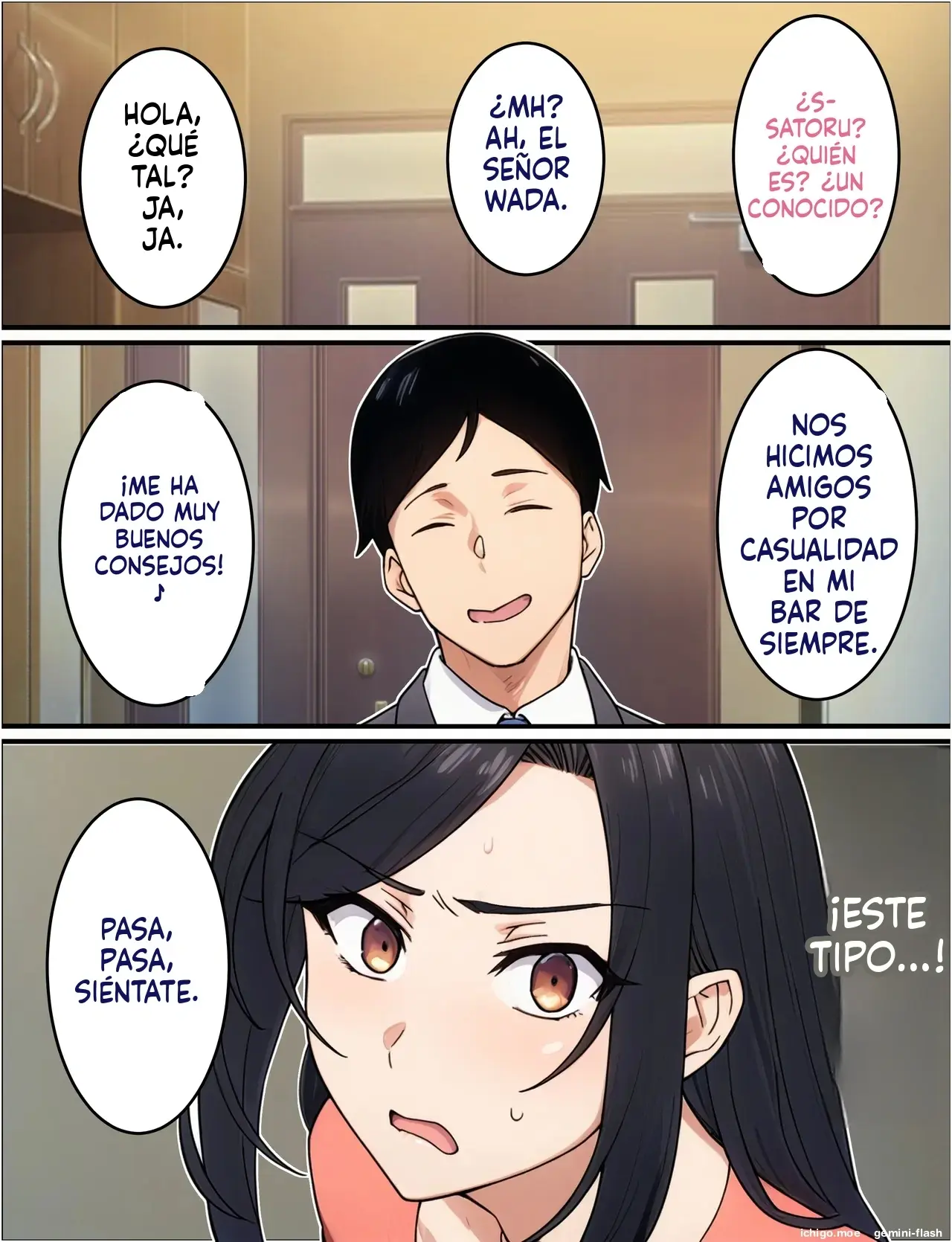 Hitozuma Fukei ~ Tsuyoki na Moto-Yan Onna ga Chinpira ni Netorareru Hanashi (Spanish) MTL capítulo 1 página 78