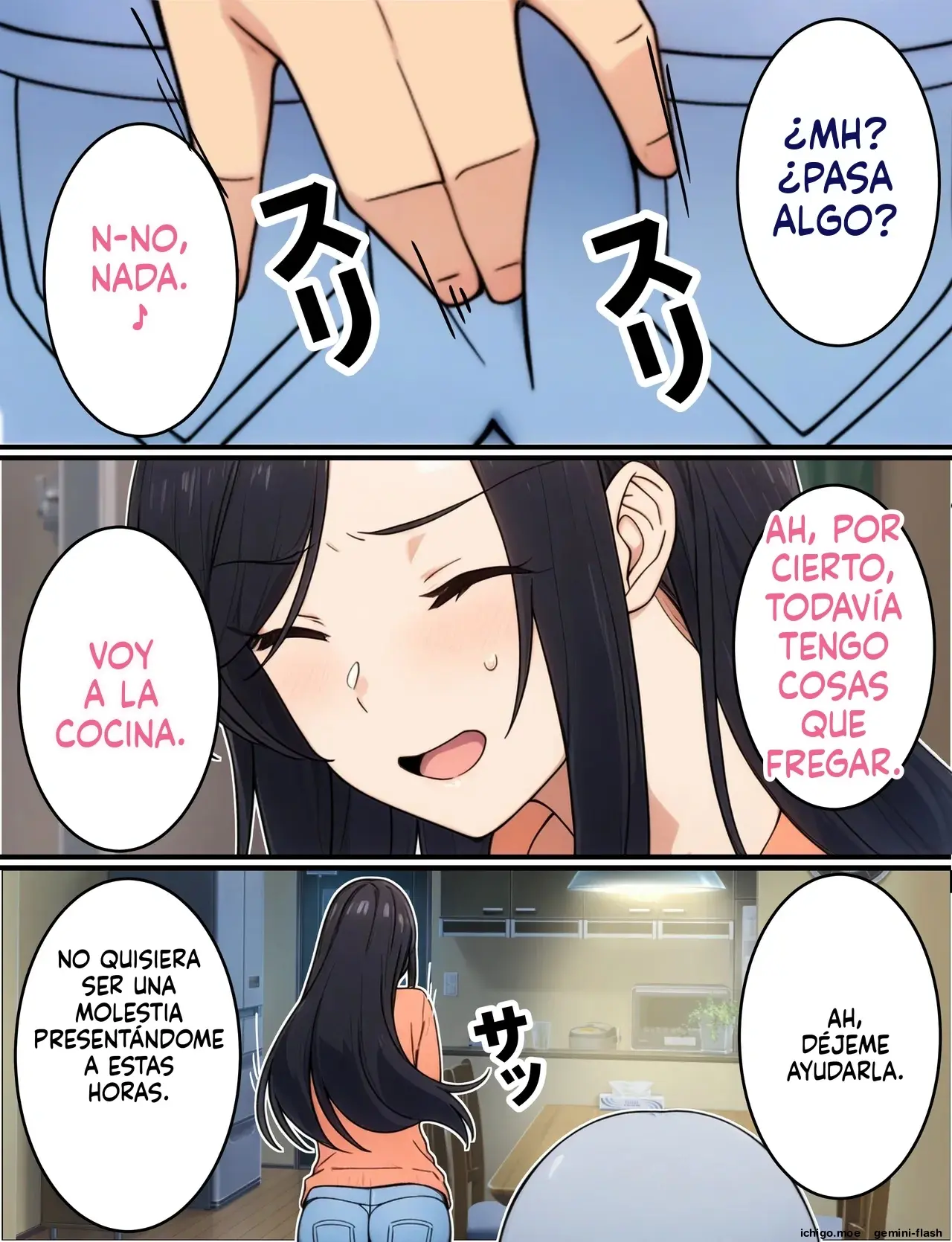 Hitozuma Fukei ~ Tsuyoki na Moto-Yan Onna ga Chinpira ni Netorareru Hanashi (Spanish) MTL capítulo 1 página 80