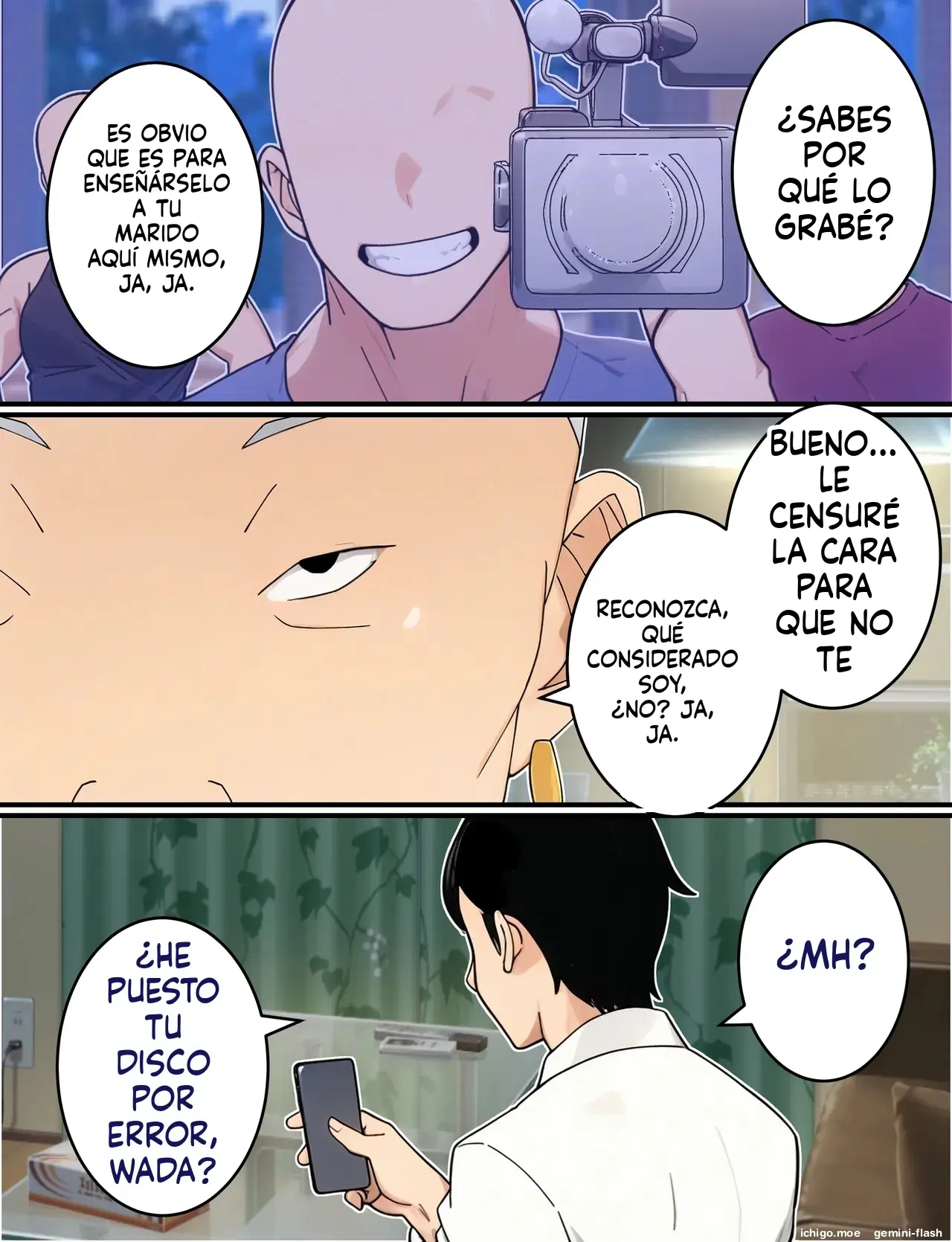 Hitozuma Fukei ~ Tsuyoki na Moto-Yan Onna ga Chinpira ni Netorareru Hanashi (Spanish) MTL capítulo 1 página 87
