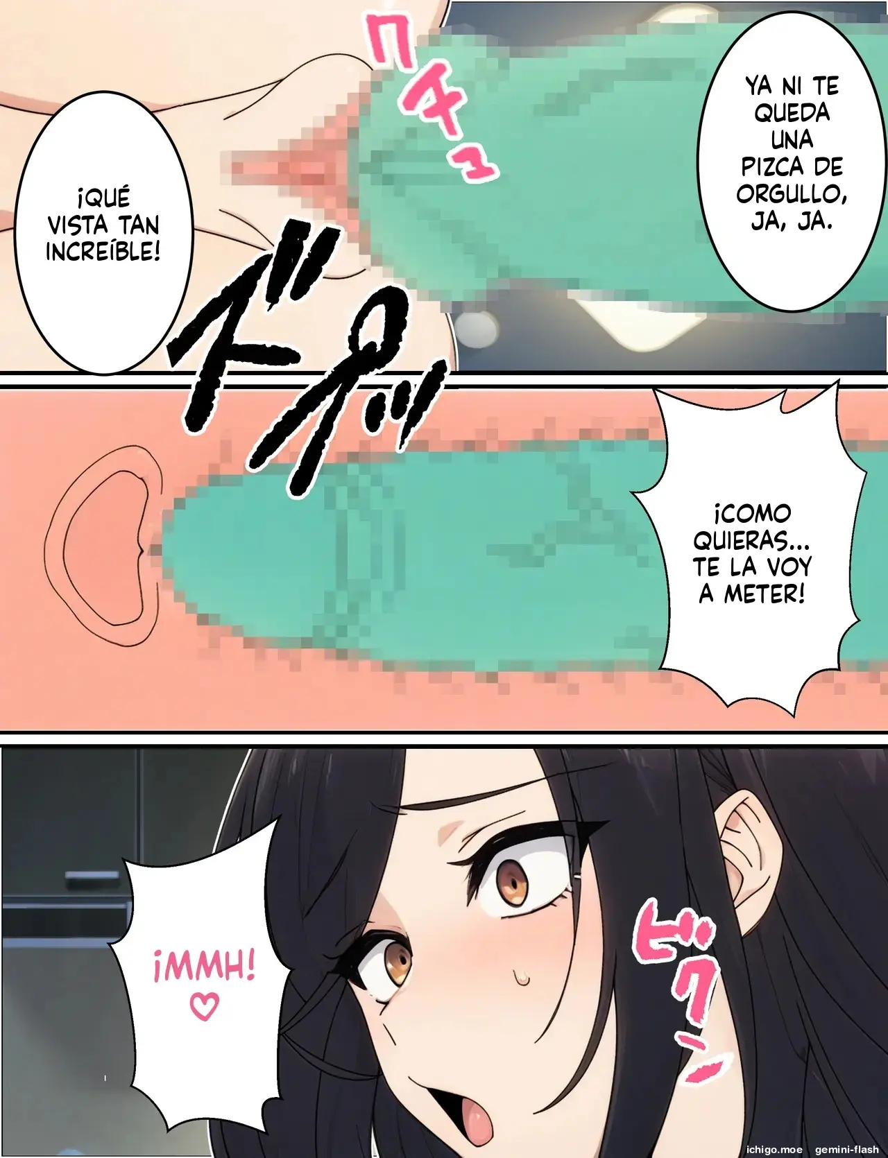 Hitozuma Fukei ~ Tsuyoki na Moto-Yan Onna ga Chinpira ni Netorareru Hanashi (Spanish) MTL capítulo 1 página 101