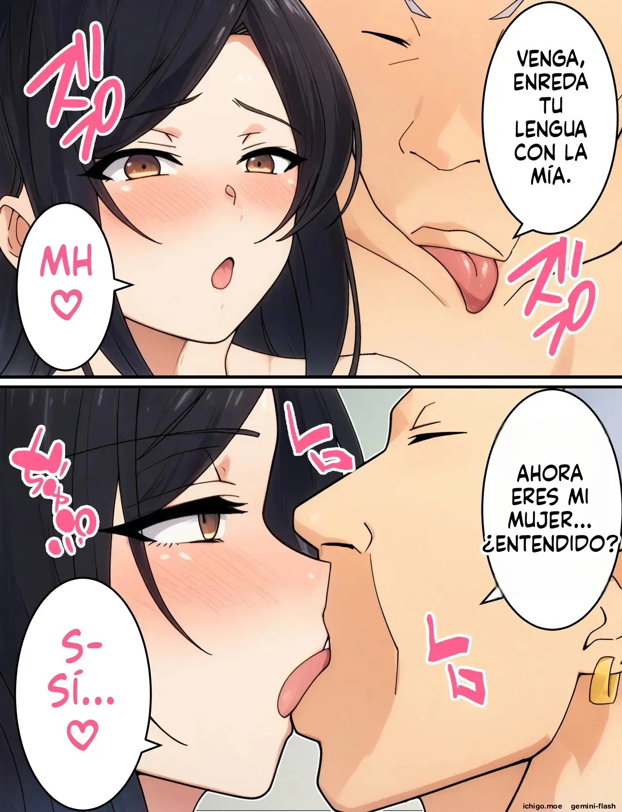 Hitozuma Fukei ~ Tsuyoki na Moto-Yan Onna ga Chinpira ni Netorareru Hanashi (Spanish) MTL capítulo 1 página 104