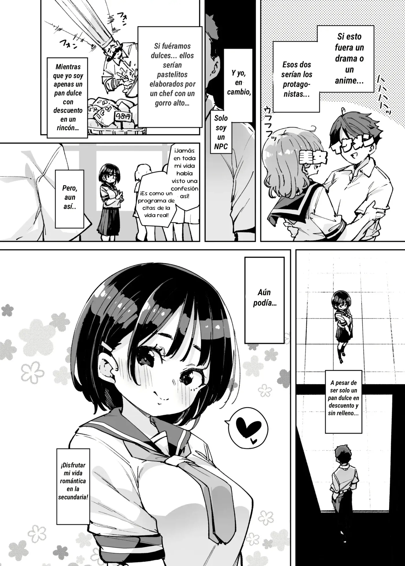 Lookism ga Bakko suru Sekai no Katasumi de Kouhai Jimiko ni PakoPako Tanezuke suru Hanashi|Una Historia Sobre cómo Embarazar a Chicas Simplonas en un Mundo donde la Apariencia lo es Todo capítulo 1 página 3
