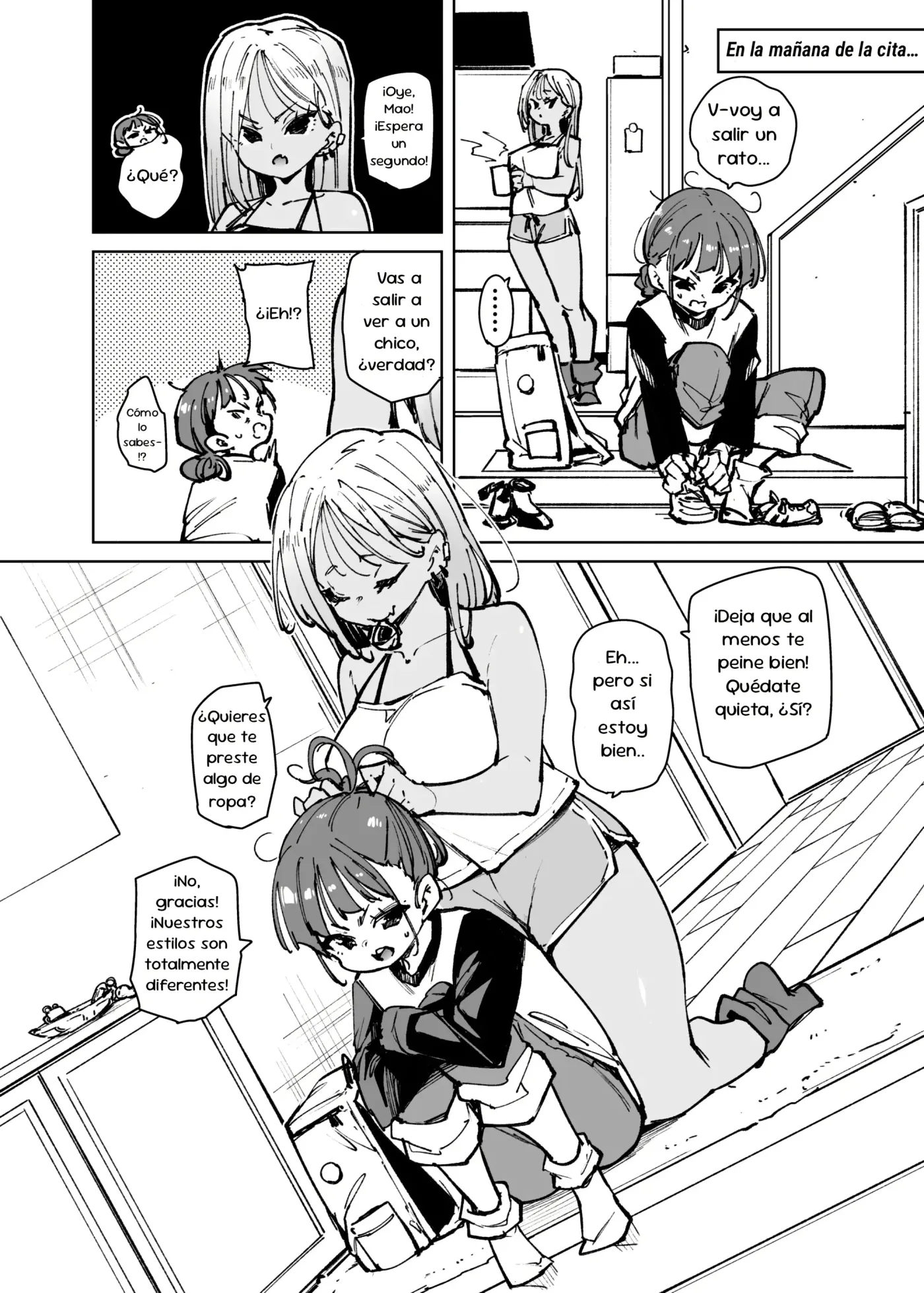 Lookism ga Bakko suru Sekai no Katasumi de Kouhai Jimiko ni PakoPako Tanezuke suru Hanashi|Una Historia Sobre cómo Embarazar a Chicas Simplonas en un Mundo donde la Apariencia lo es Todo capítulo 1 página 61