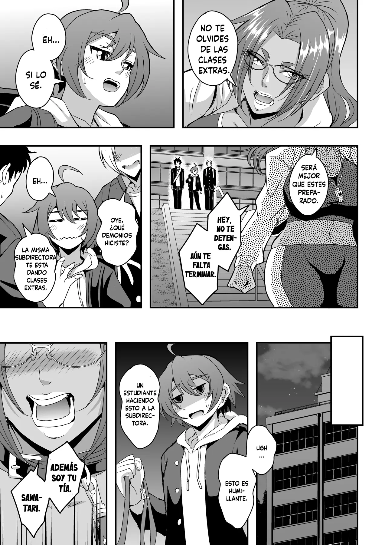 Kyoushi to Mama to Koibito no Kao 3 Oba Onodera Kasumi Hen capítulo 1 página 8