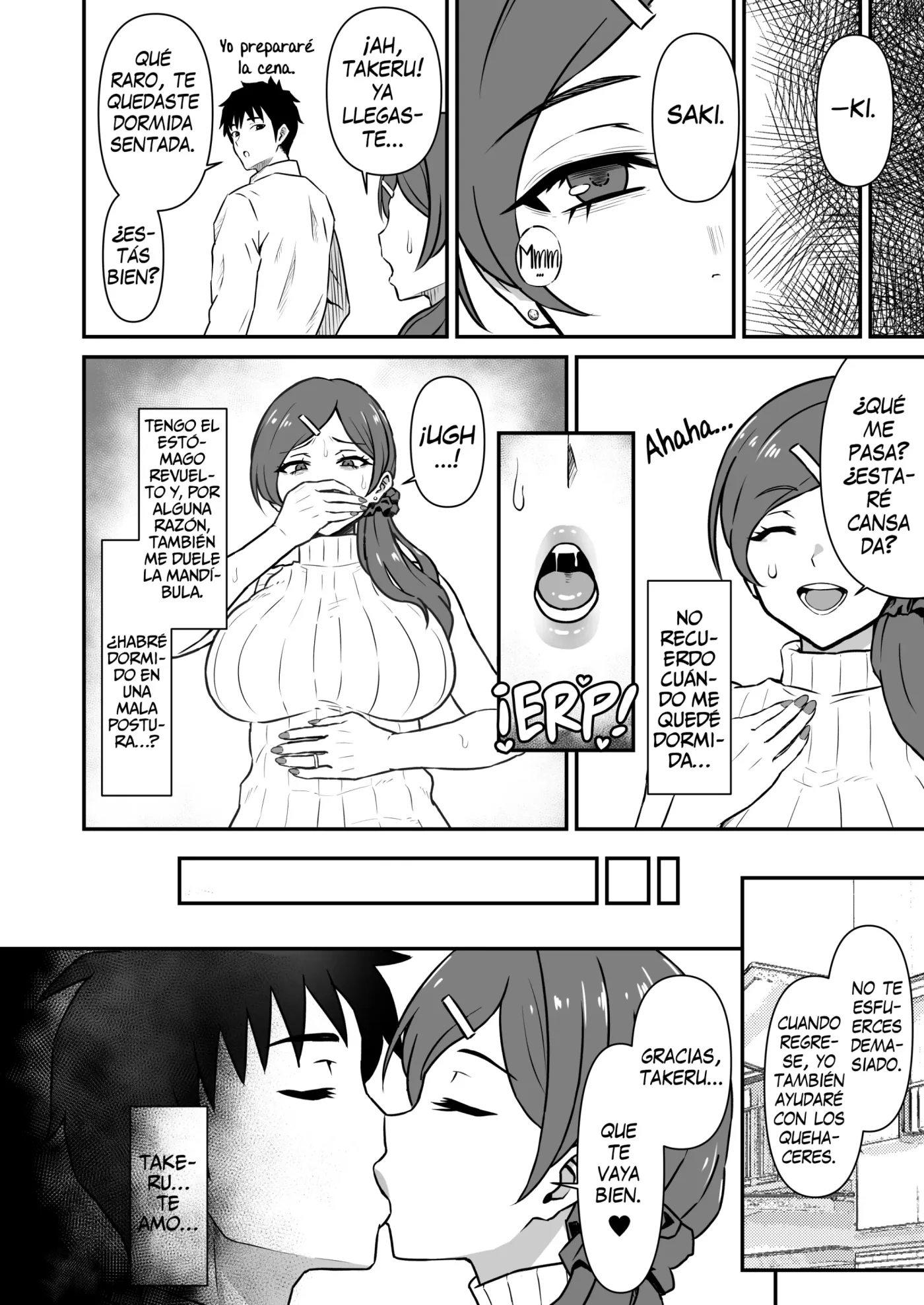 Hitozuma Kairou ~Danna Omoi no Hitozuma wa Saimin de Midara na Fuuzokujou e Kawarihateru~|| Esposa Corrompida capítulo 1 página 11