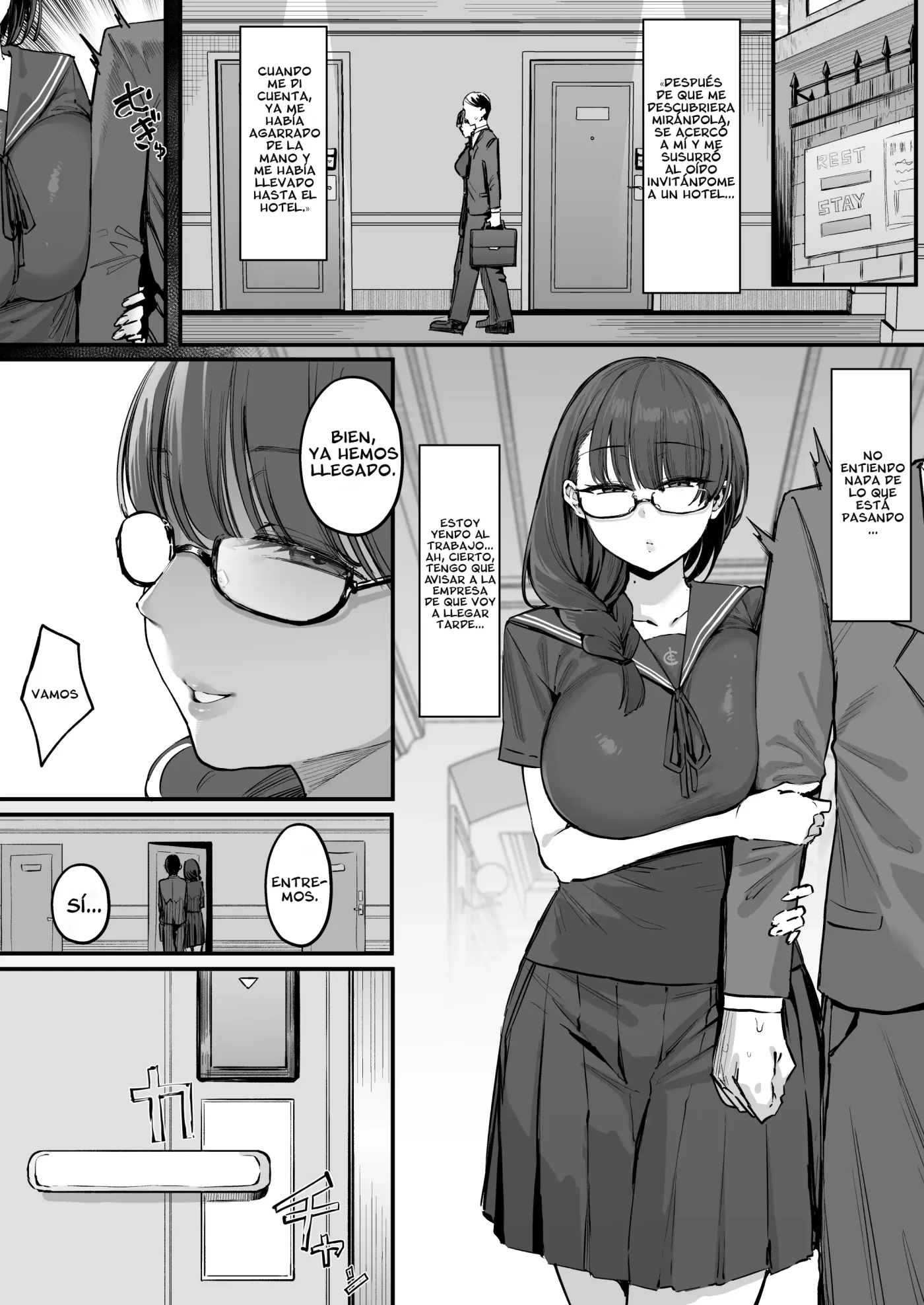 Tsuukin-chuu, Bungaku Shoujo ni Sasowarete.... capítulo 1 página 2