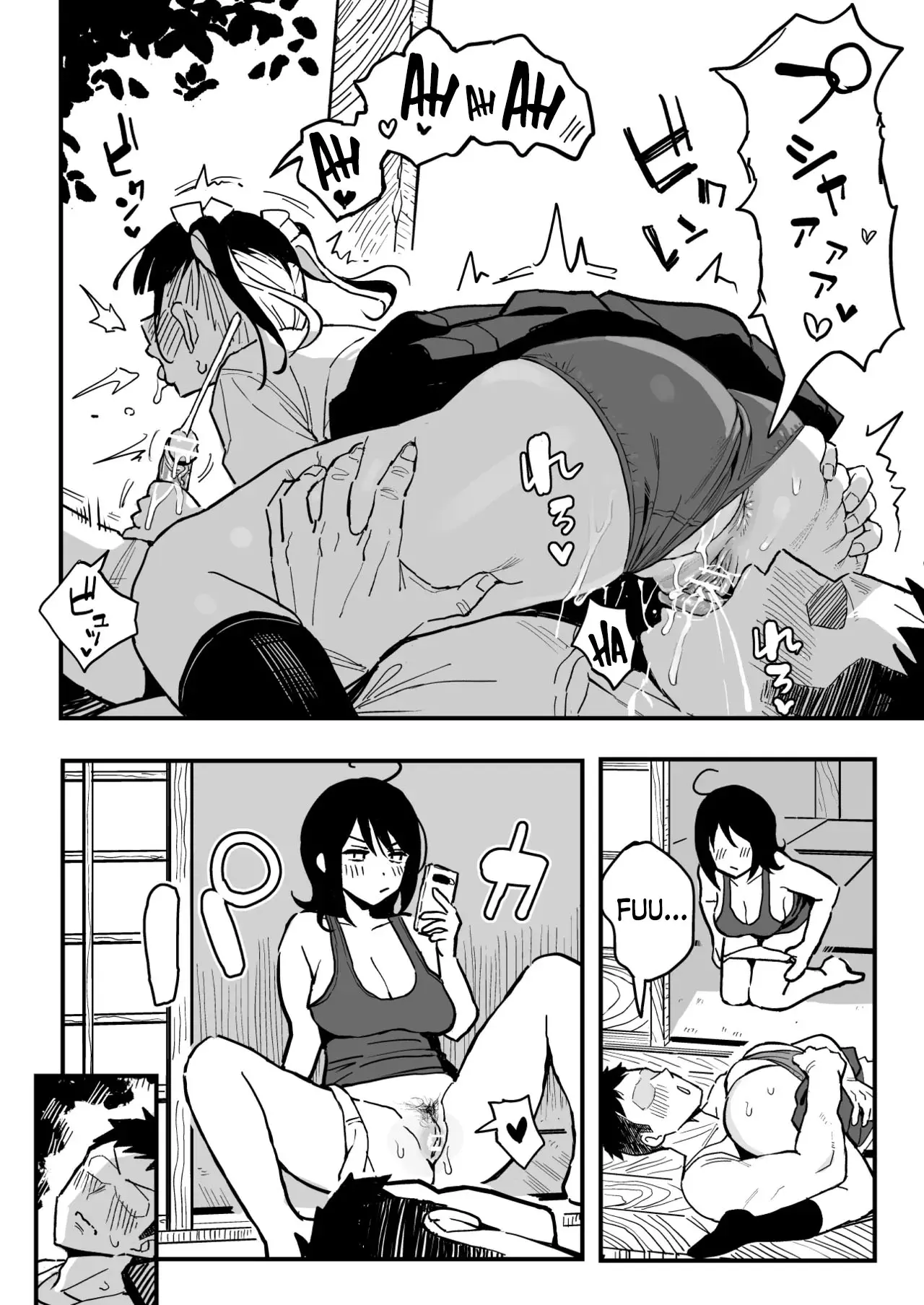 Kanojo no Imouto o SeFri ni shita Hanashi | La historia de cómo también hice que la hermana menor de mi novia sea mi amiga sexual capítulo 1 página 35