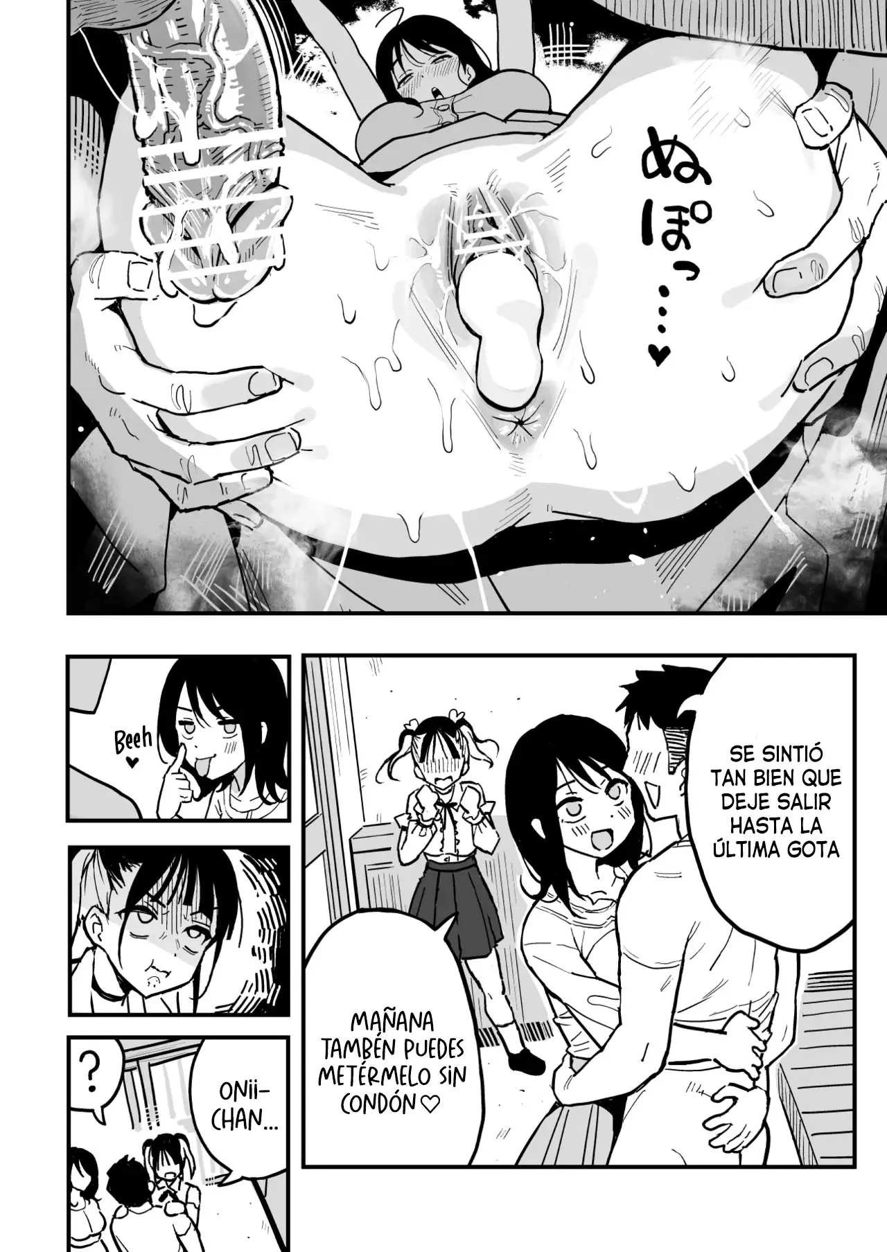 Kanojo no Imouto o SeFri ni shita Hanashi | La historia de cómo también hice que la hermana menor de mi novia sea mi amiga sexual capítulo 1 página 47