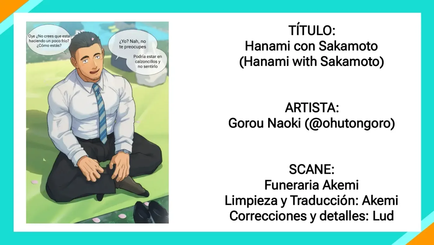 Hanami with Sakamoto capítulo 1 página 13