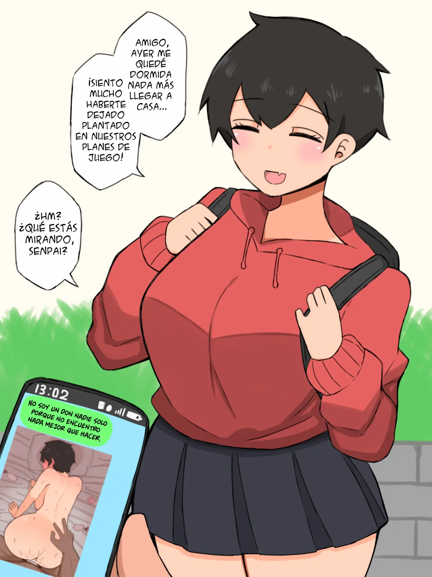 Mi kouhai de apariencia masculina capítulo 1 página 3