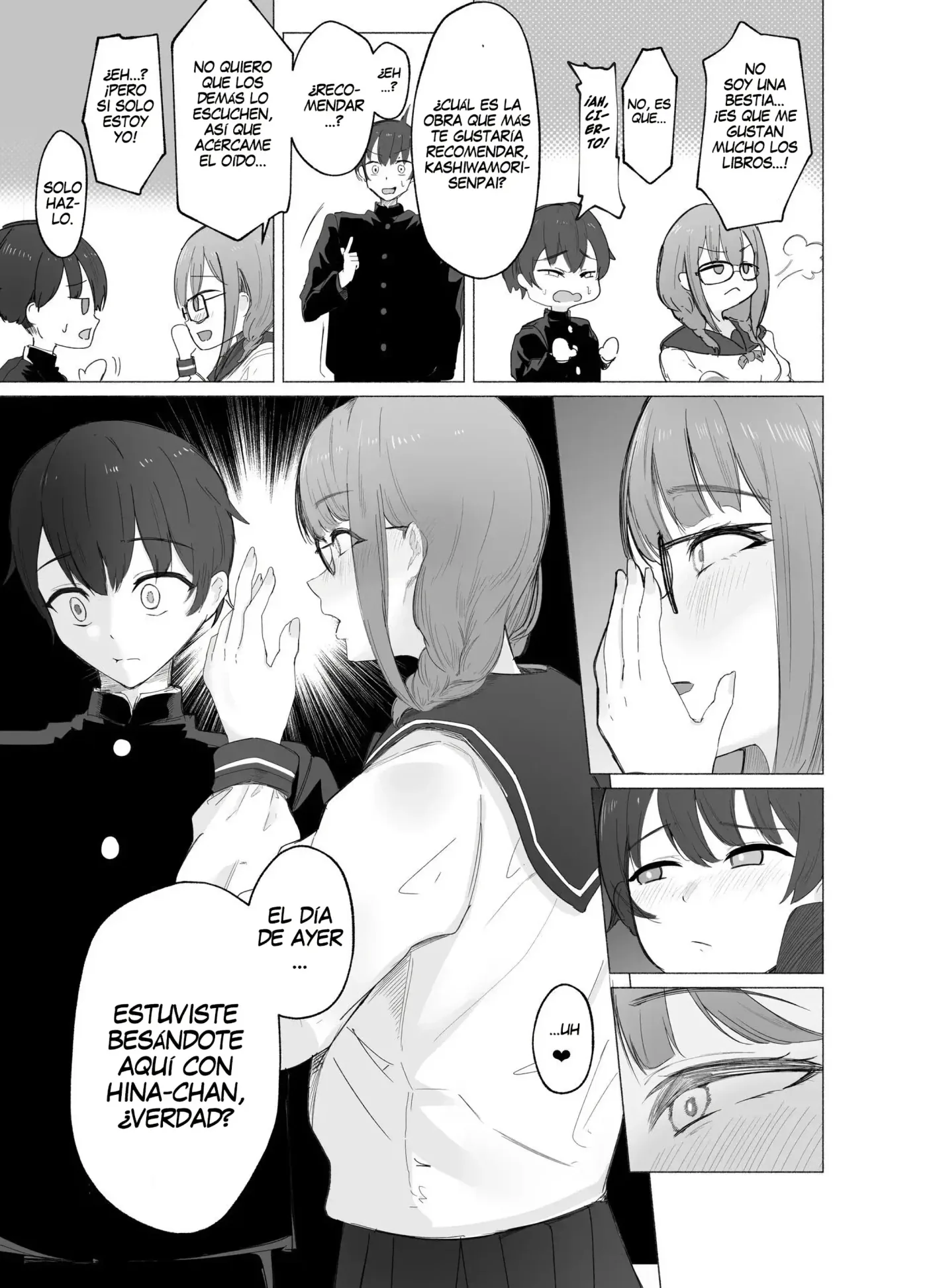 Bungaku Joshi ni Kowasareru Houkago.|Exprimido por la Chica de la Biblioteca Después de Clases. capítulo 1 página 9