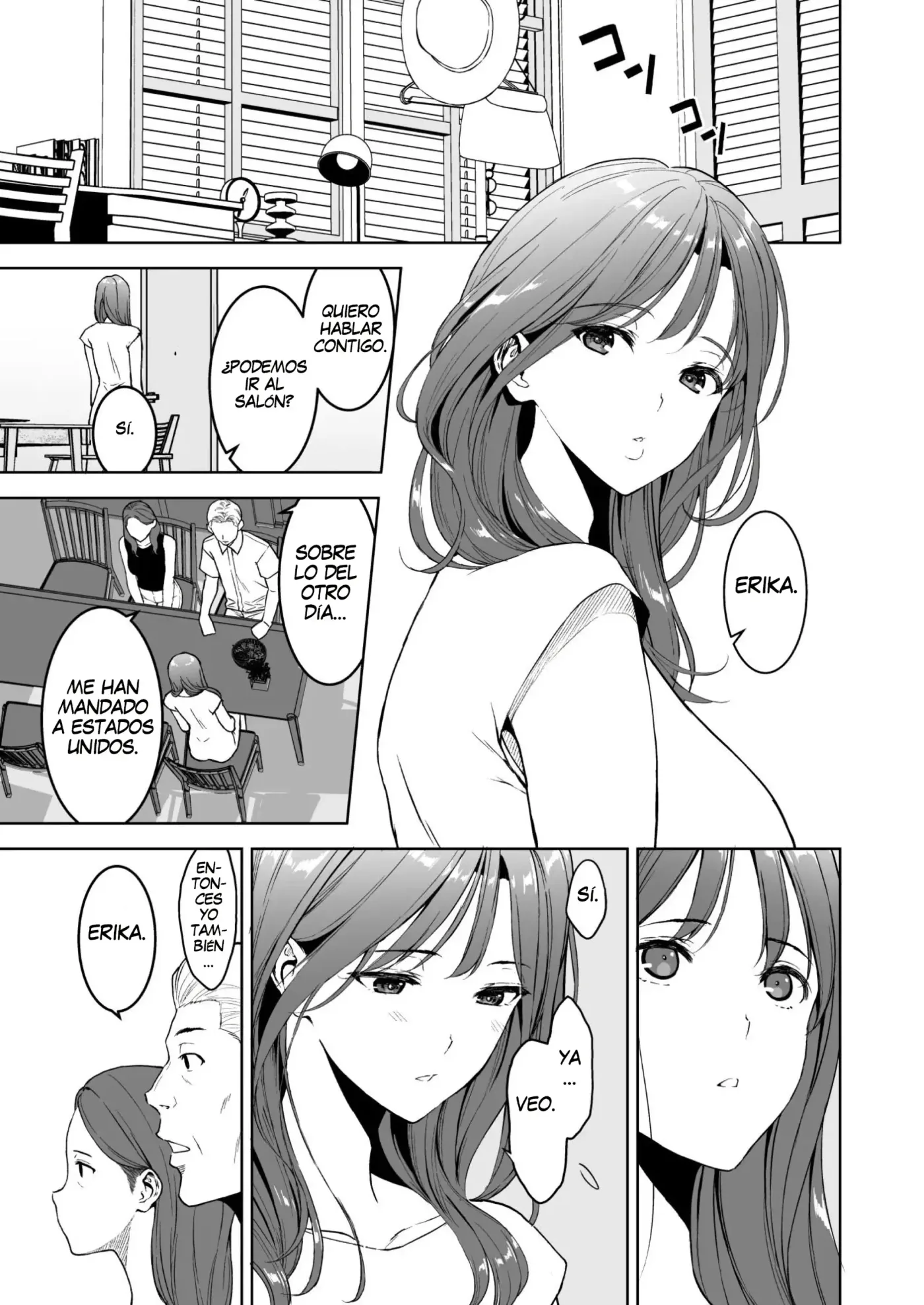 Binyuu no Kanojo ga Iru no ni Taisoubu no Bakunyuu ga Sasottekuru|Tengo una novia con unos pechos preciosos, pero la chica con pechos grandes del club de gimnasia me está tentando capítulo 1 página 2