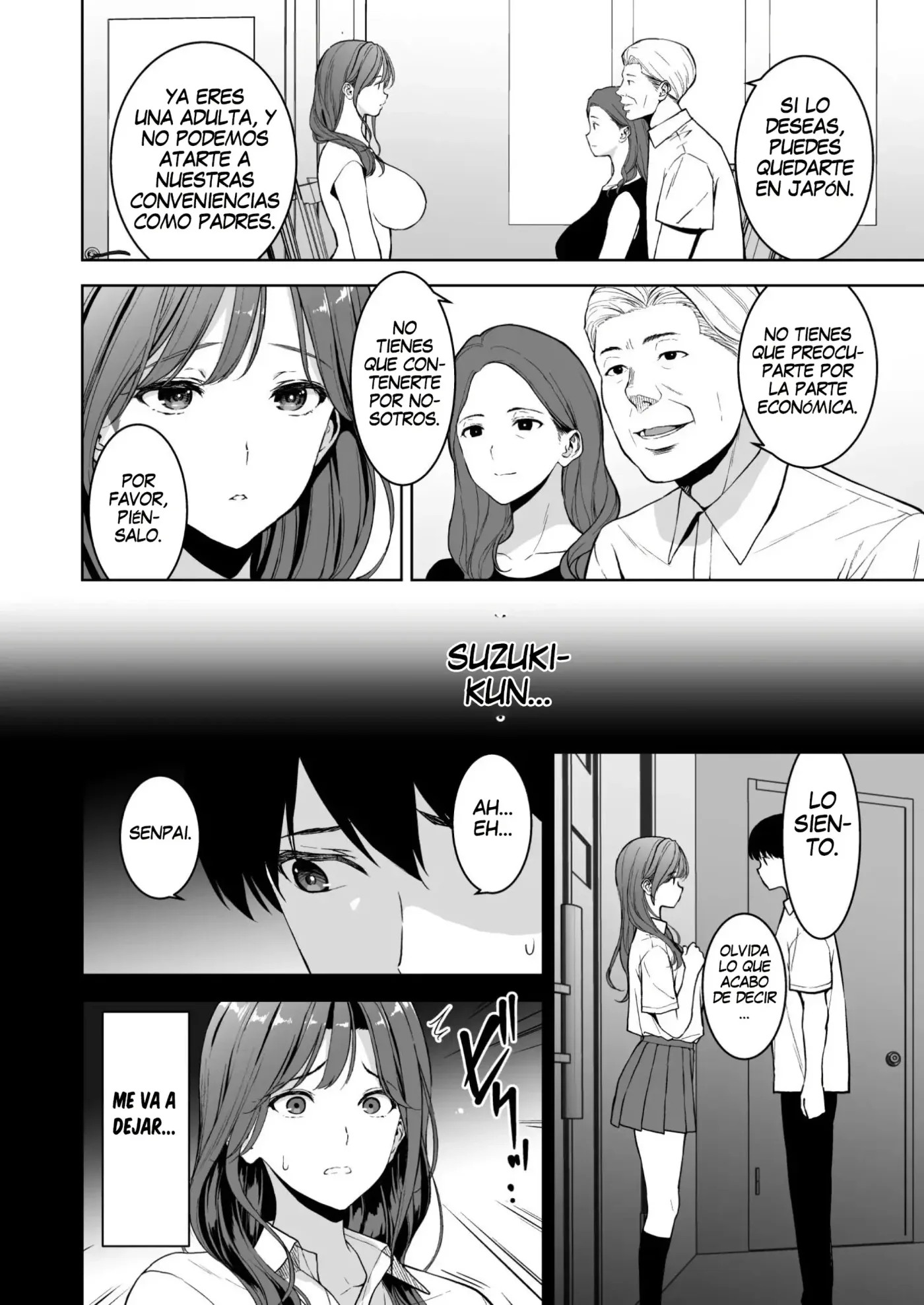 Binyuu no Kanojo ga Iru no ni Taisoubu no Bakunyuu ga Sasottekuru|Tengo una novia con unos pechos preciosos, pero la chica con pechos grandes del club de gimnasia me está tentando capítulo 1 página 3