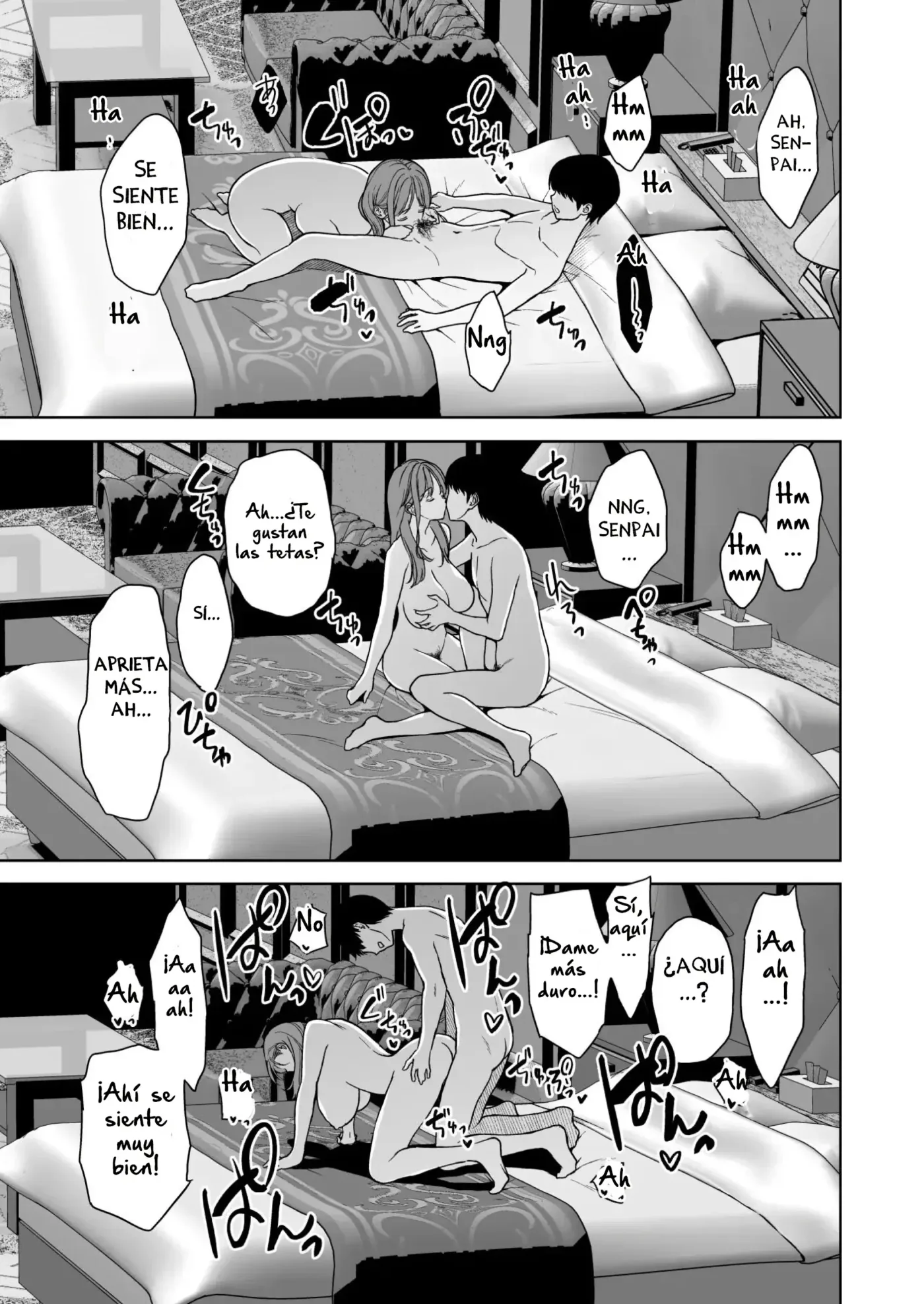 Binyuu no Kanojo ga Iru no ni Taisoubu no Bakunyuu ga Sasottekuru|Tengo una novia con unos pechos preciosos, pero la chica con pechos grandes del club de gimnasia me está tentando capítulo 1 página 62