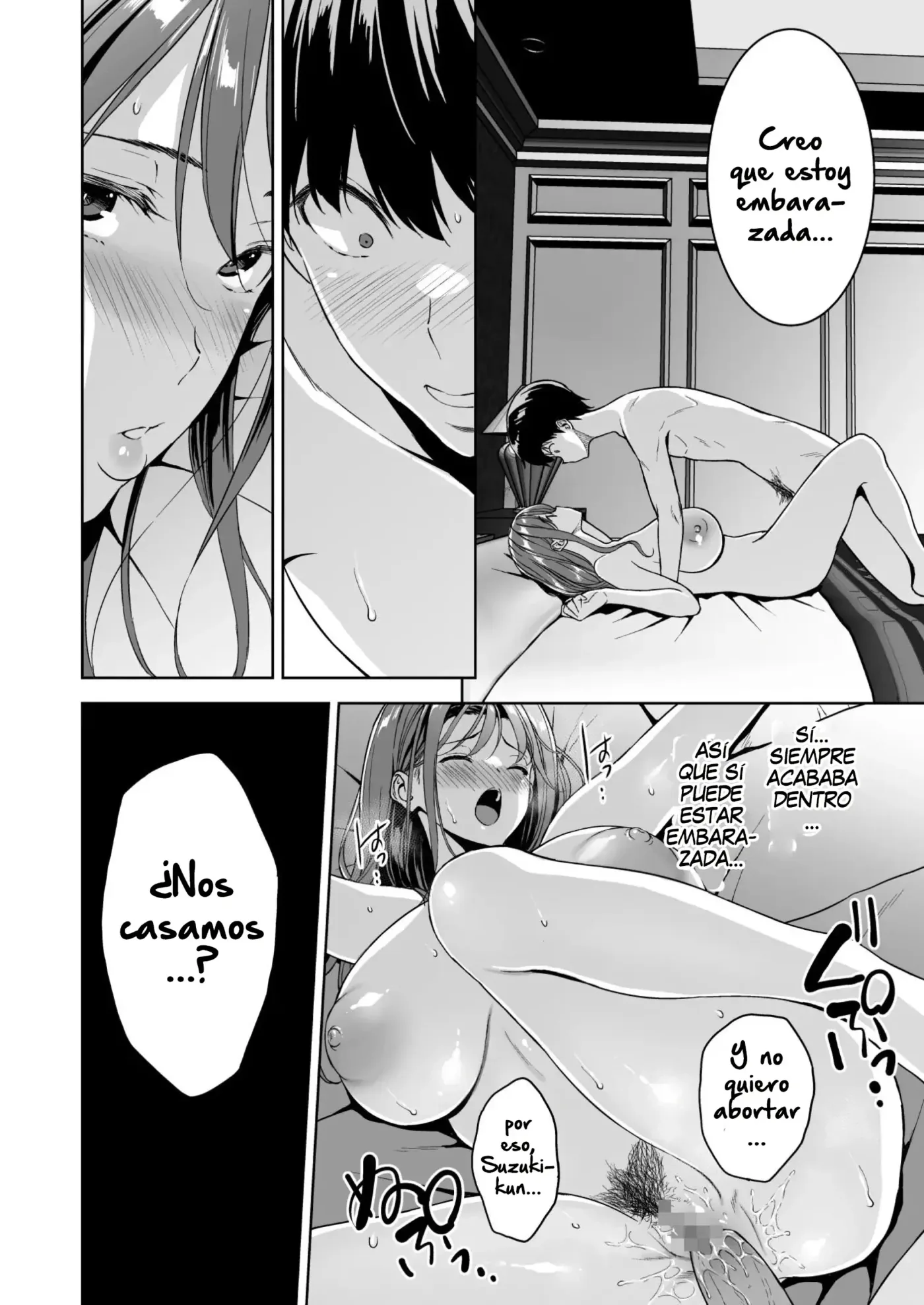 Binyuu no Kanojo ga Iru no ni Taisoubu no Bakunyuu ga Sasottekuru|Tengo una novia con unos pechos preciosos, pero la chica con pechos grandes del club de gimnasia me está tentando capítulo 1 página 71