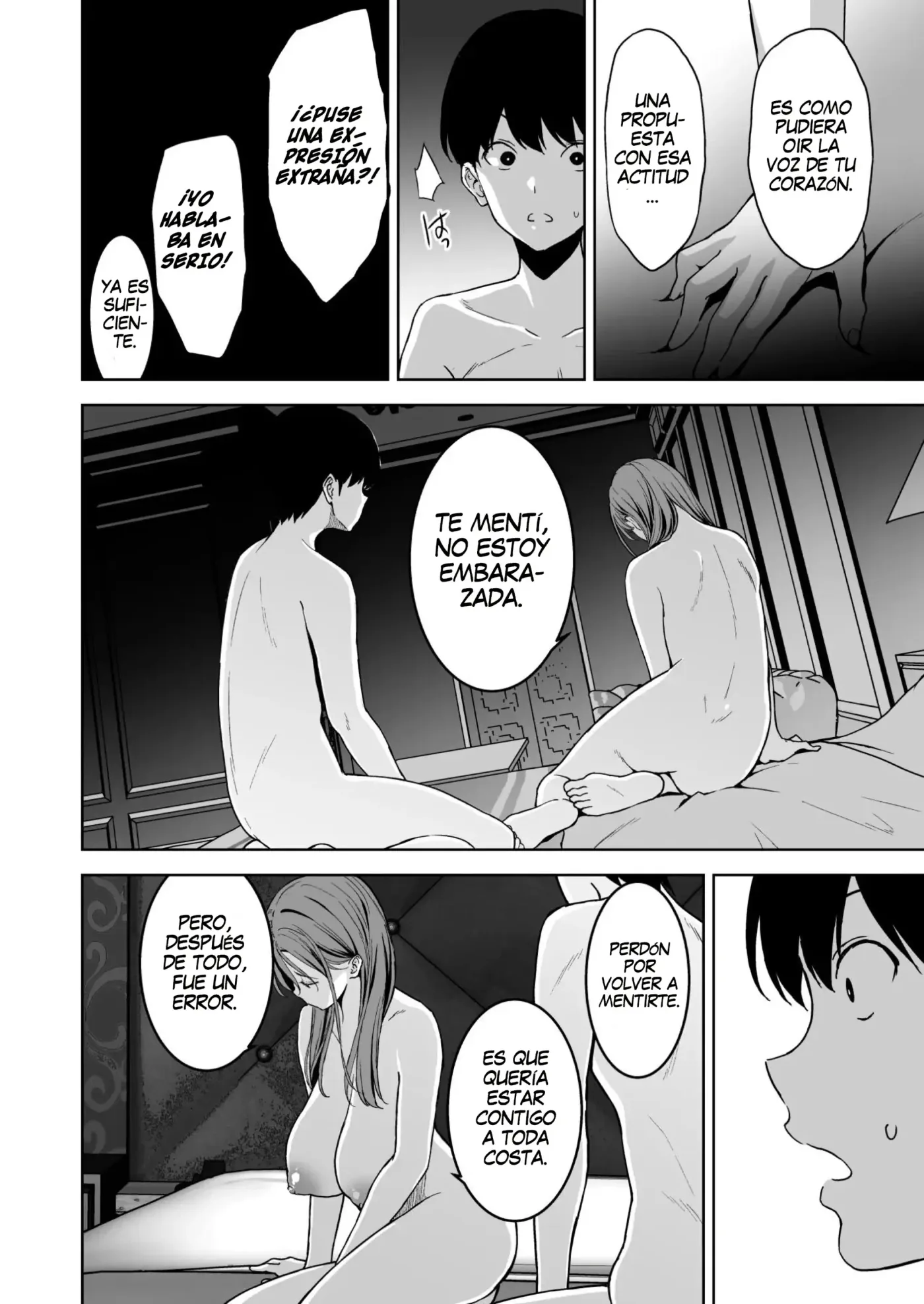 Binyuu no Kanojo ga Iru no ni Taisoubu no Bakunyuu ga Sasottekuru|Tengo una novia con unos pechos preciosos, pero la chica con pechos grandes del club de gimnasia me está tentando capítulo 1 página 77
