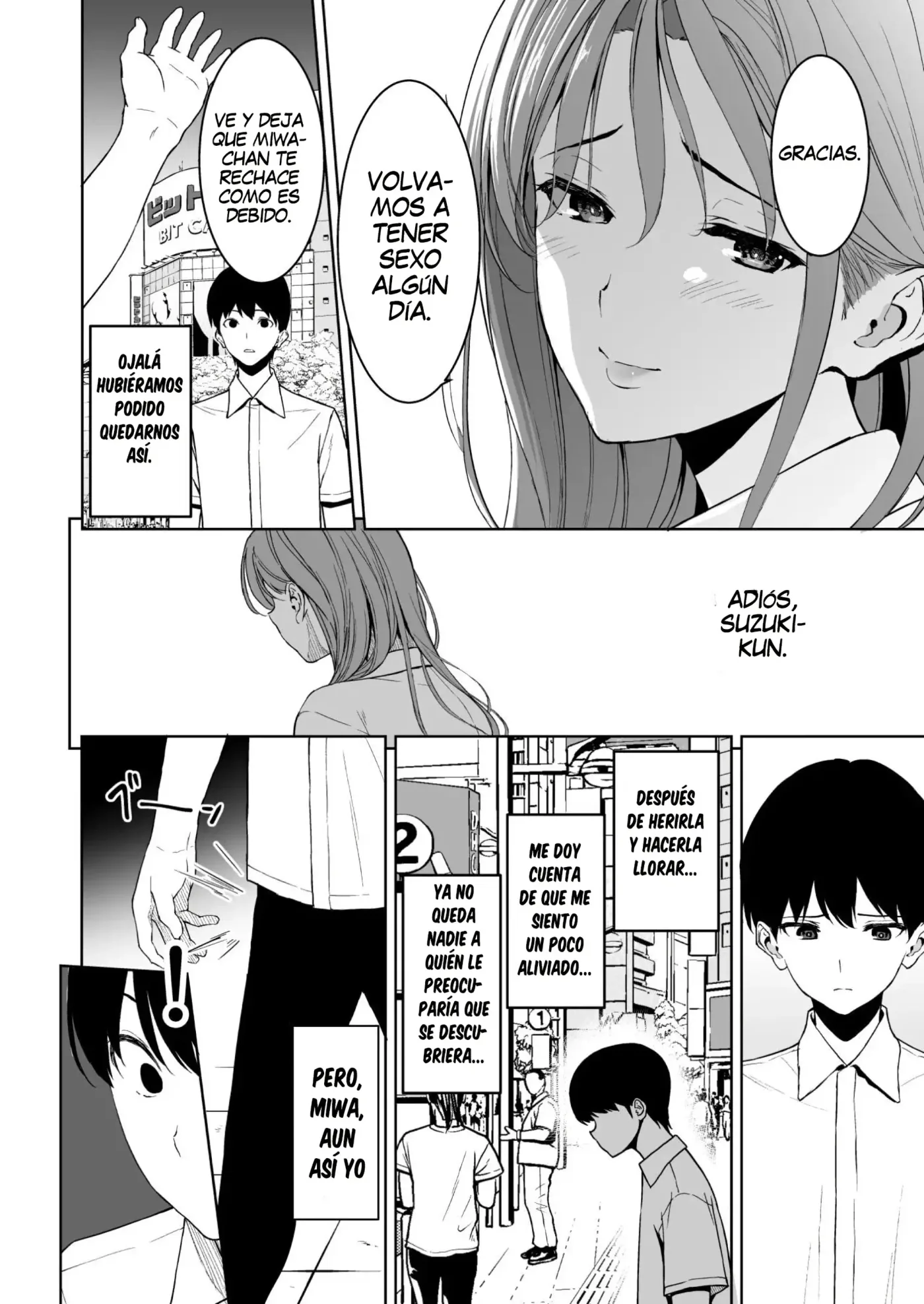 Binyuu no Kanojo ga Iru no ni Taisoubu no Bakunyuu ga Sasottekuru|Tengo una novia con unos pechos preciosos, pero la chica con pechos grandes del club de gimnasia me está tentando capítulo 1 página 81